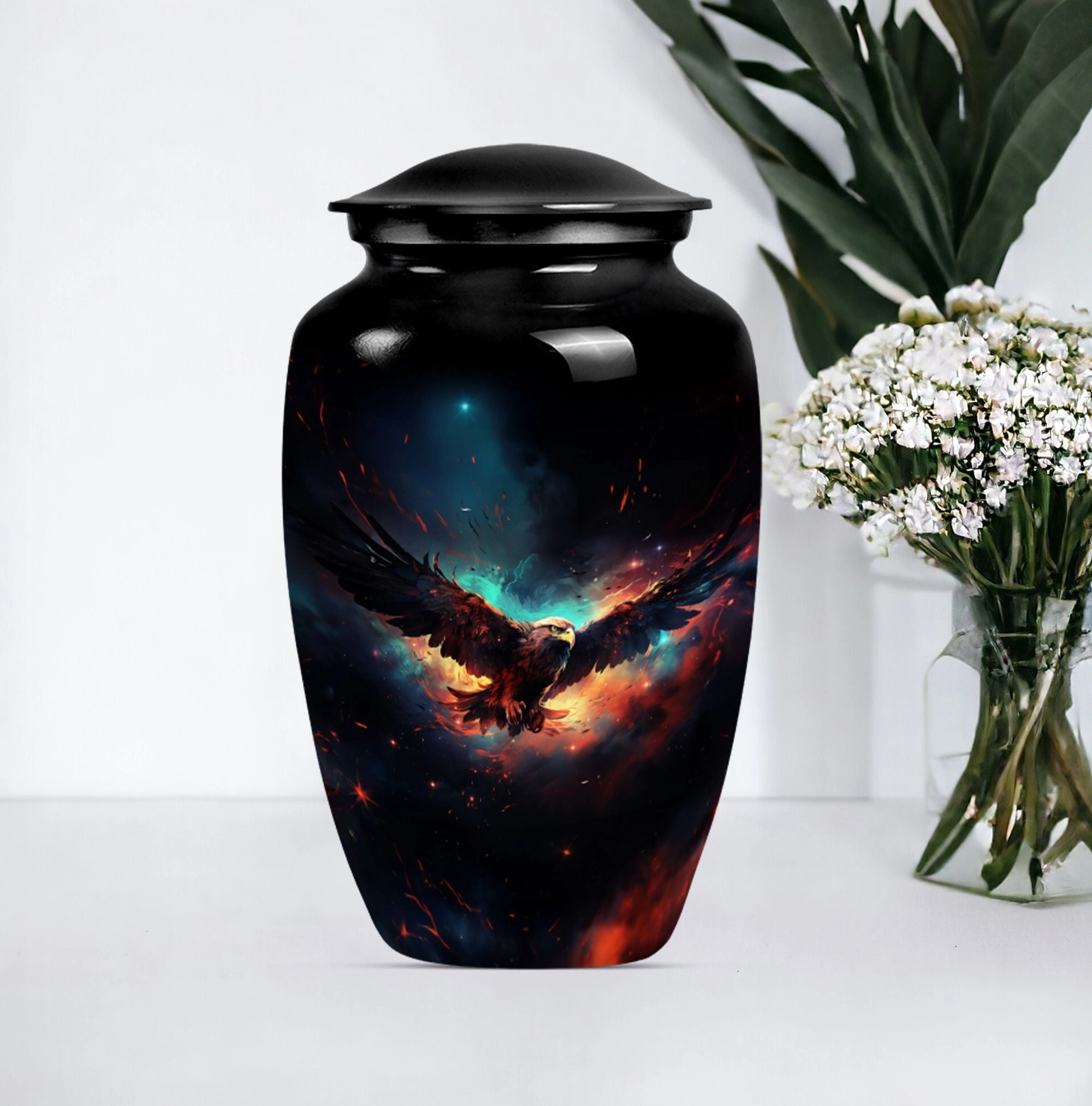 EAGLE Urn For Ashes - Keepsake Urn For Sharing Ashes