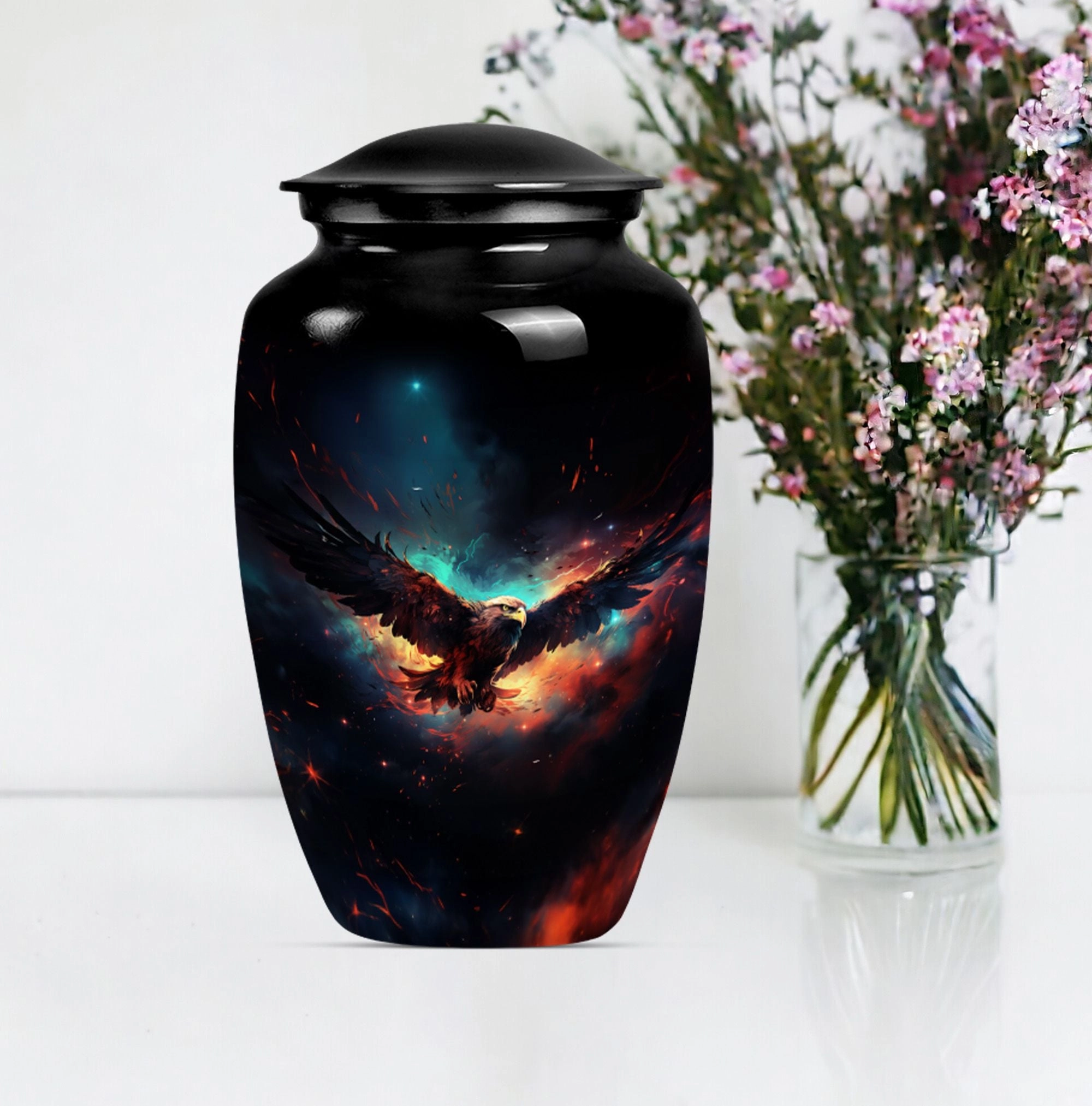 EAGLE Urn For Ashes - Keepsake Urn For Sharing Ashes