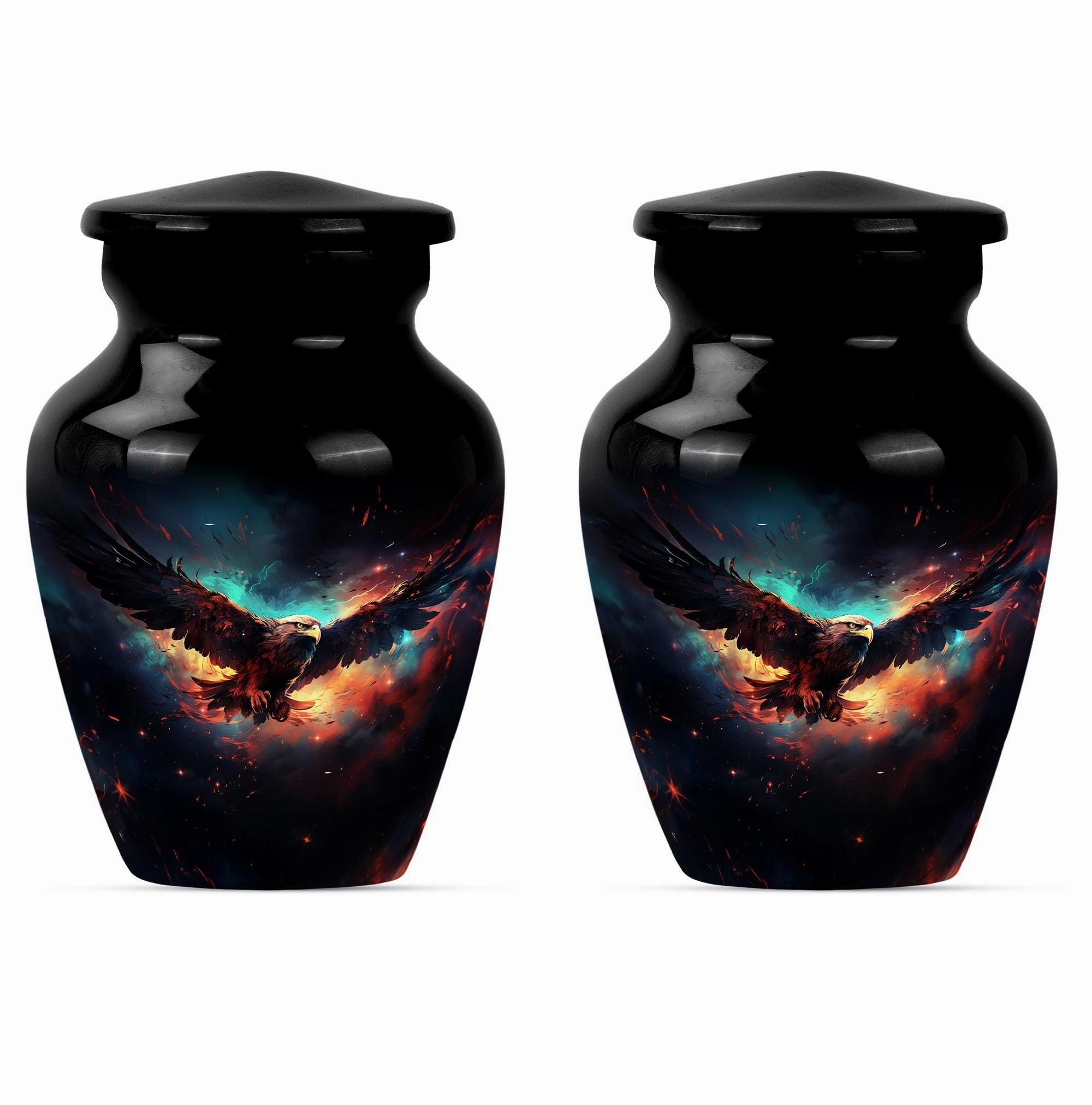 EAGLE Urn For Ashes - Keepsake Urn For Sharing Ashes