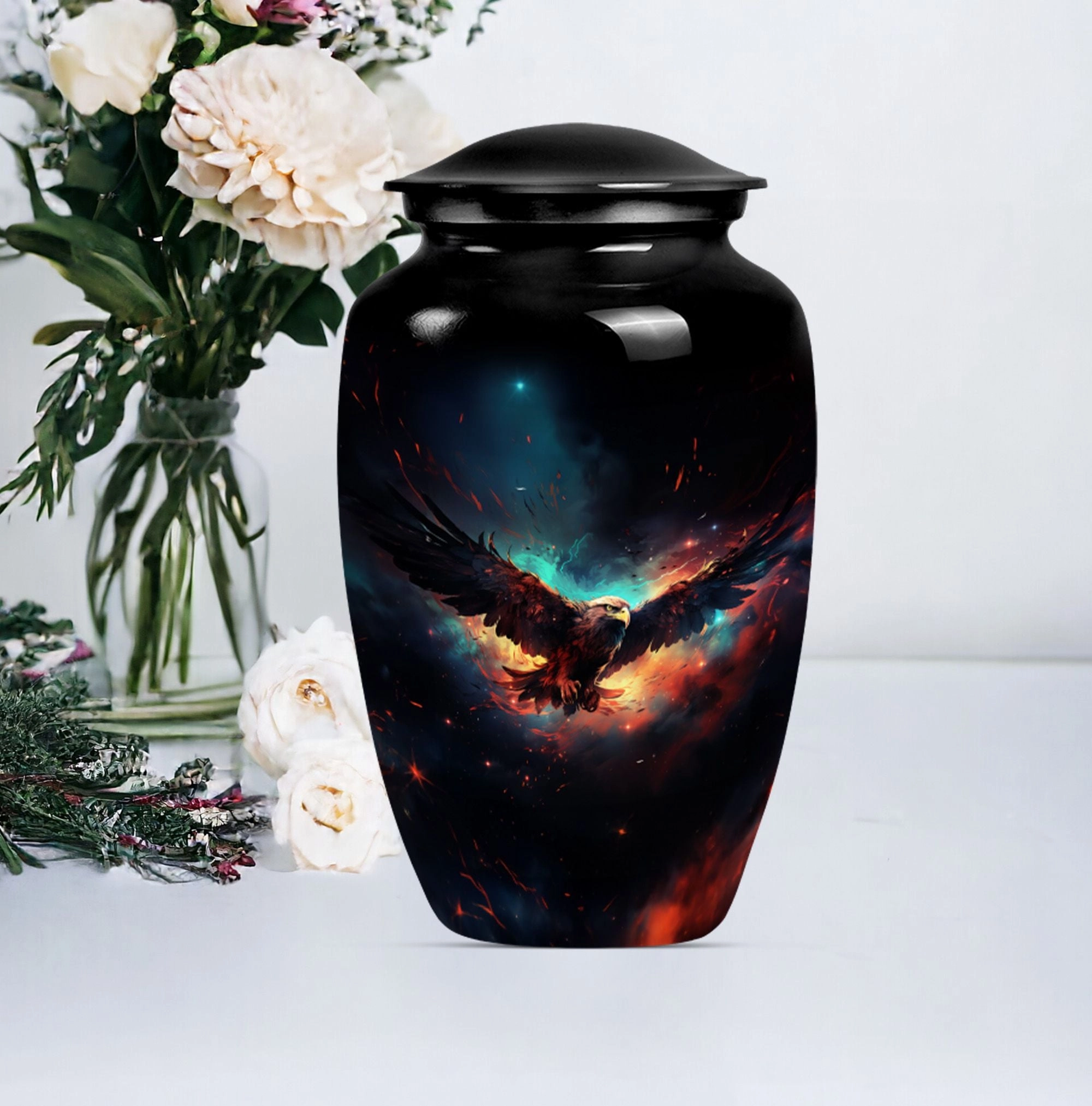 EAGLE Urn For Ashes - Keepsake Urn For Sharing Ashes