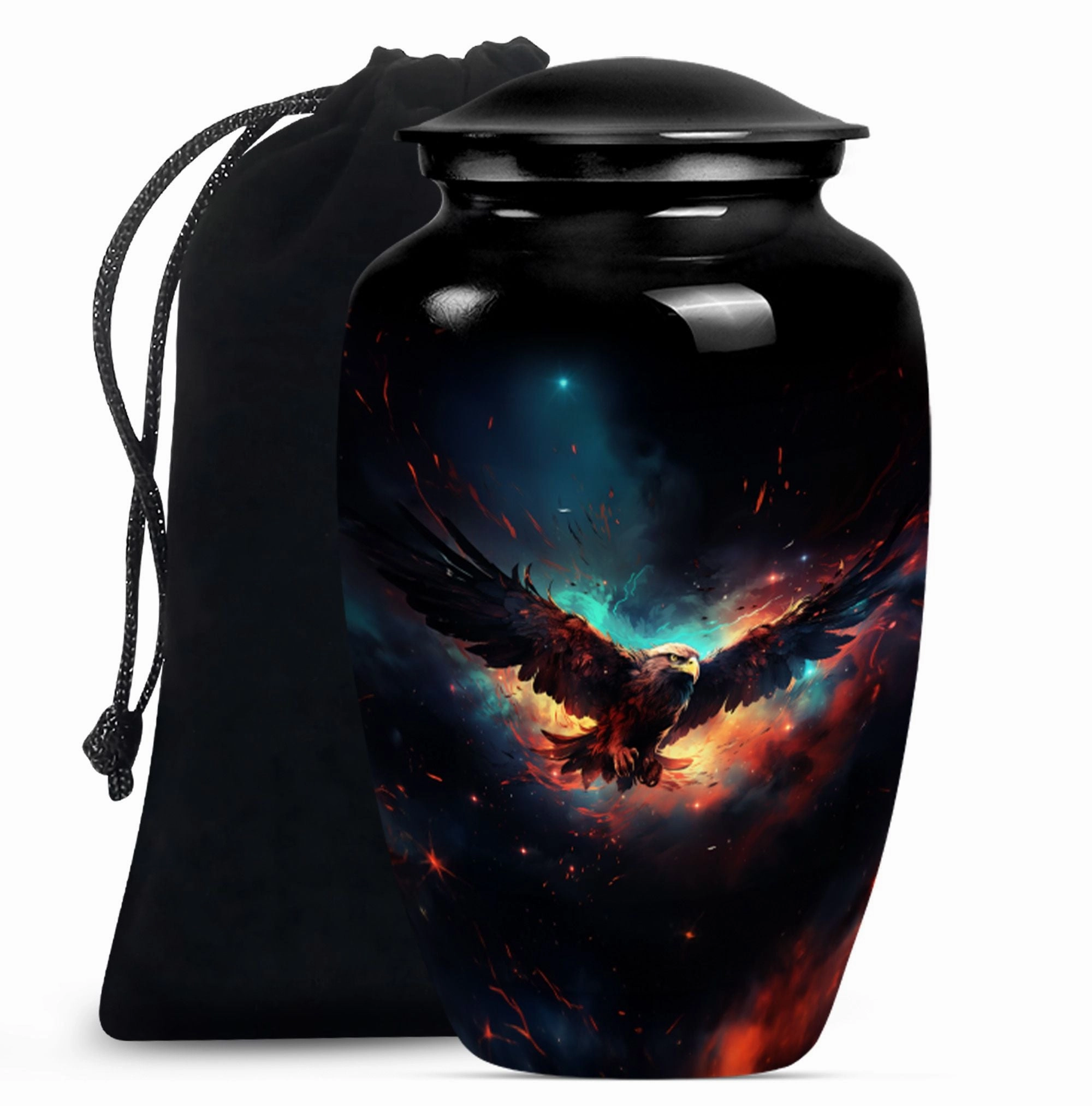 EAGLE Urn For Ashes - Keepsake Urn For Sharing Ashes