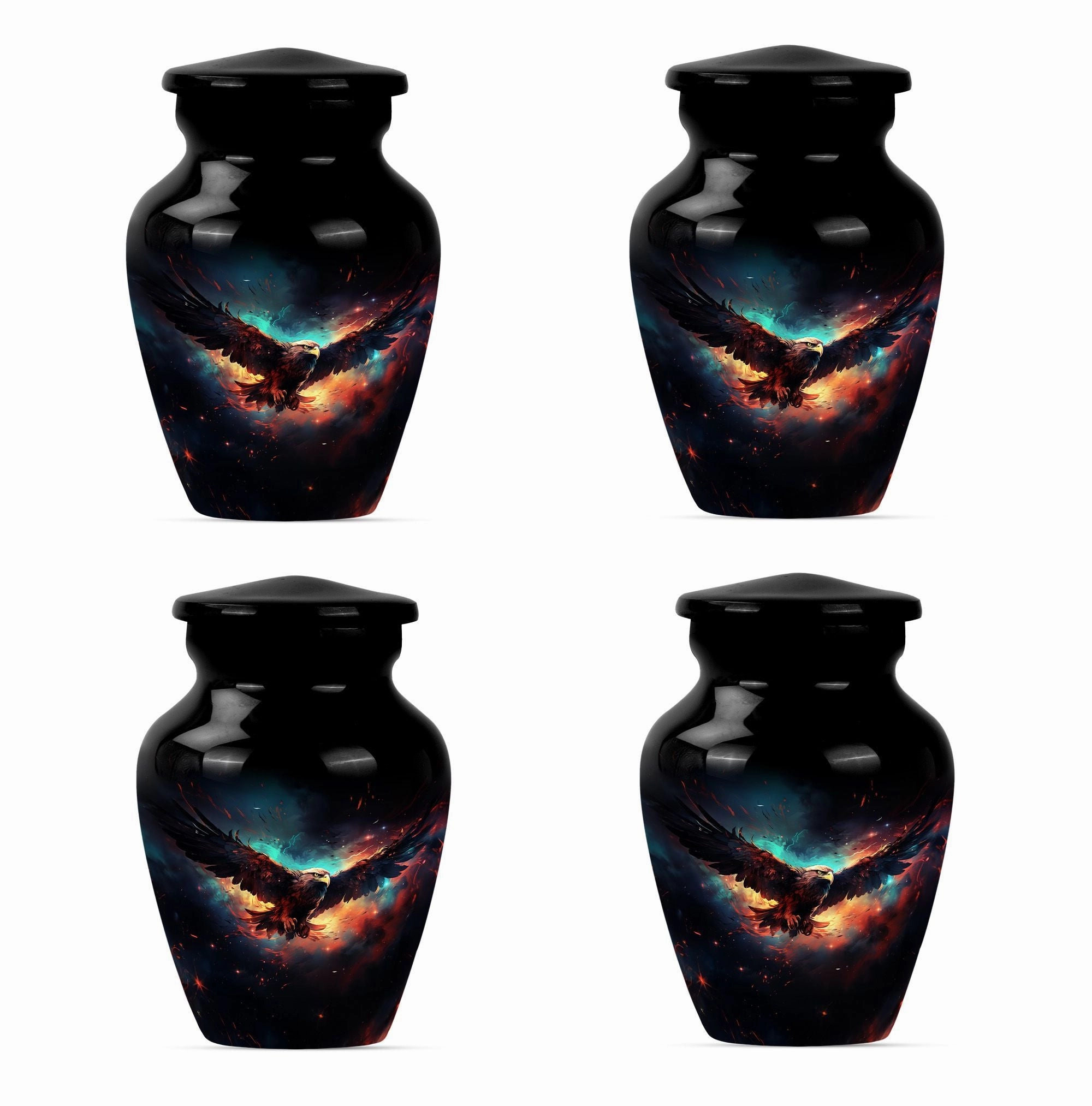 EAGLE Urn For Ashes - Keepsake Urn For Sharing Ashes