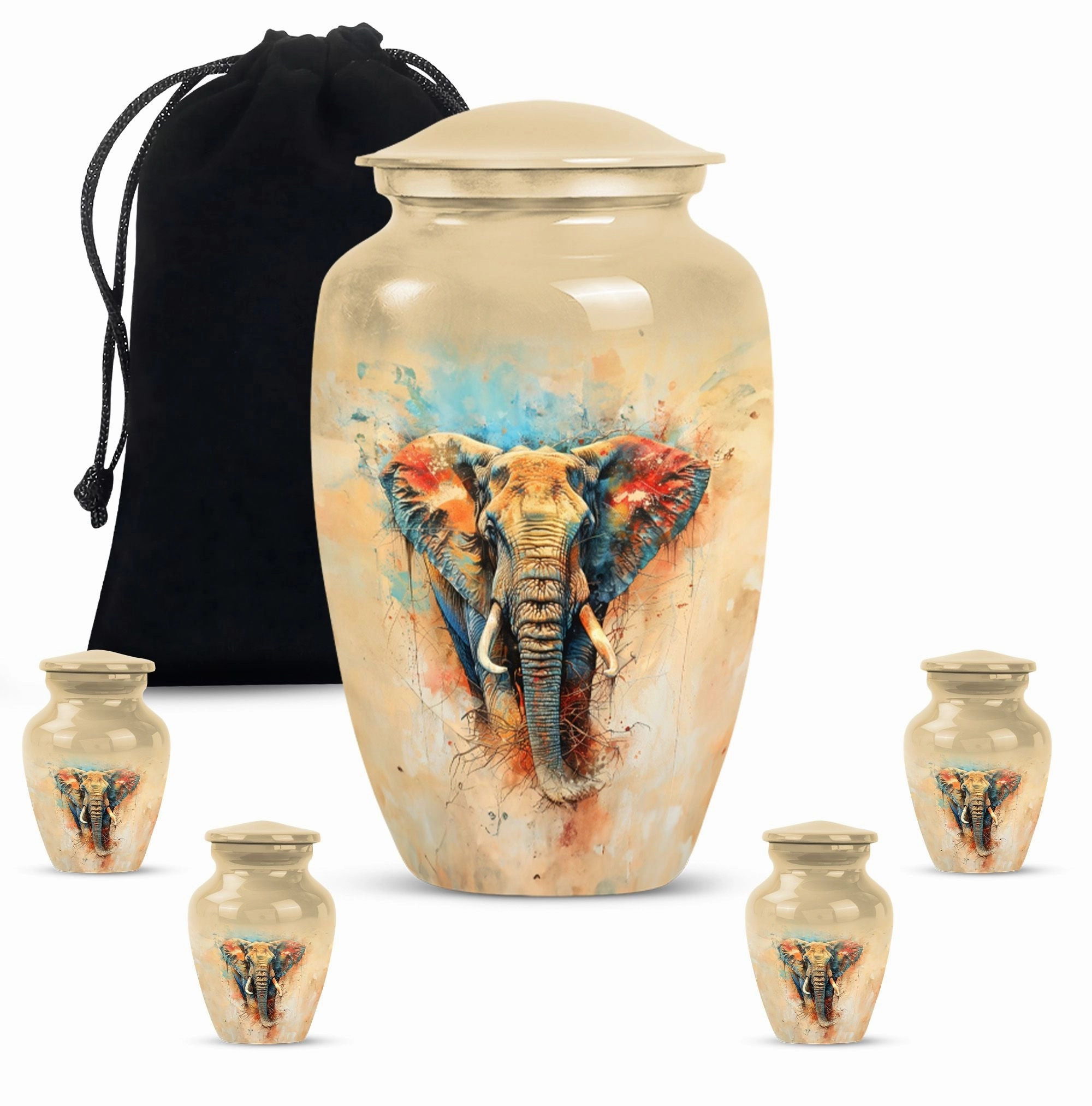 Elephant Memorial Urn - Dignified Honour for Deceased Loved Ones