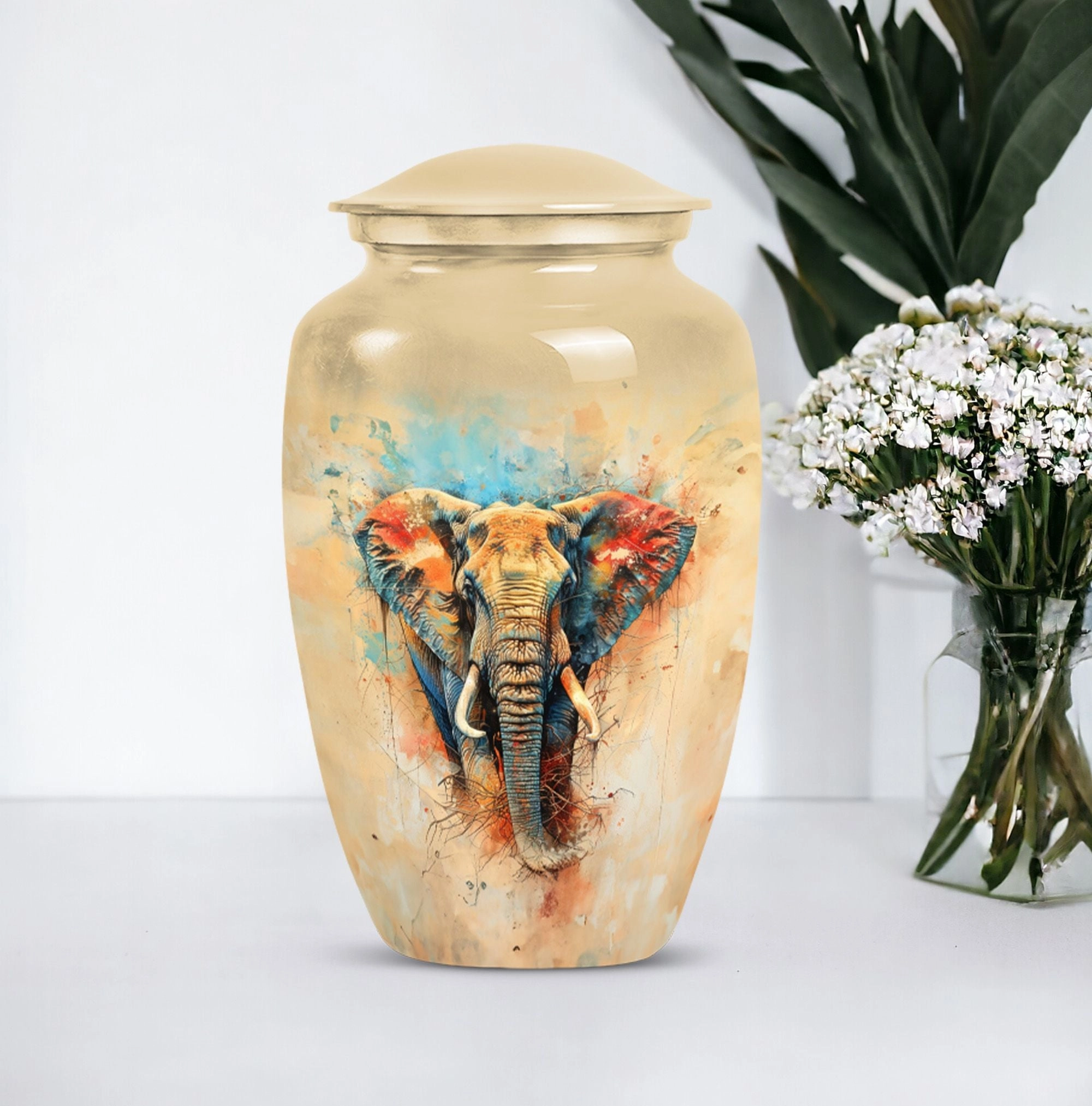 Elephant Memorial Urn - Dignified Honour for Deceased Loved Ones