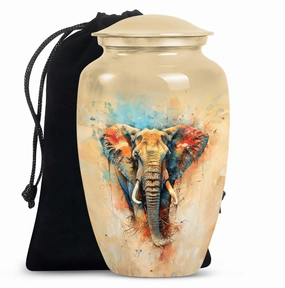 Elephant Memorial Urn - Dignified Honour for Deceased Loved Ones