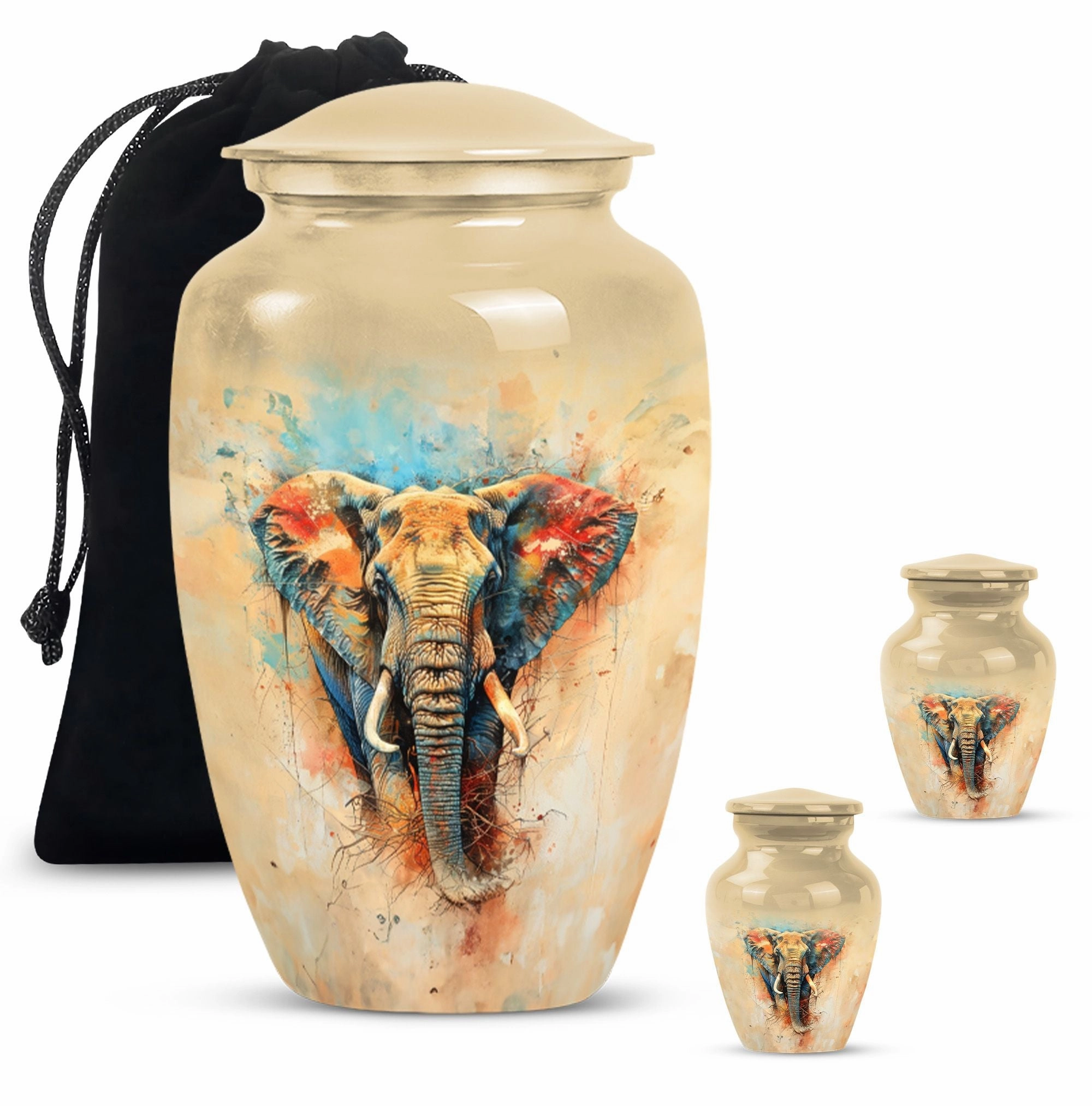 Elephant Memorial Urn - Dignified Honour for Deceased Loved Ones