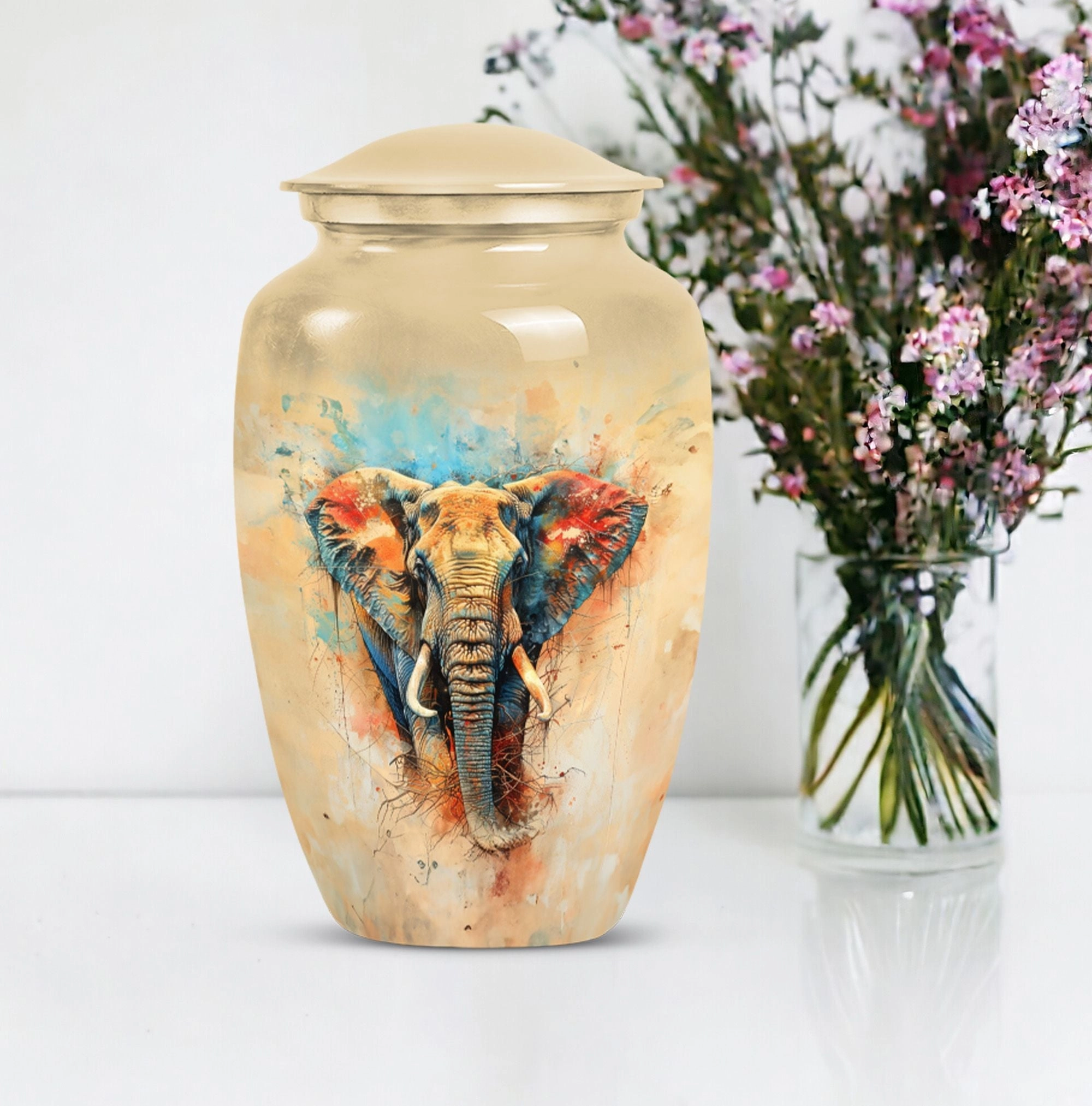 Elephant Memorial Urn - Dignified Honour for Deceased Loved Ones