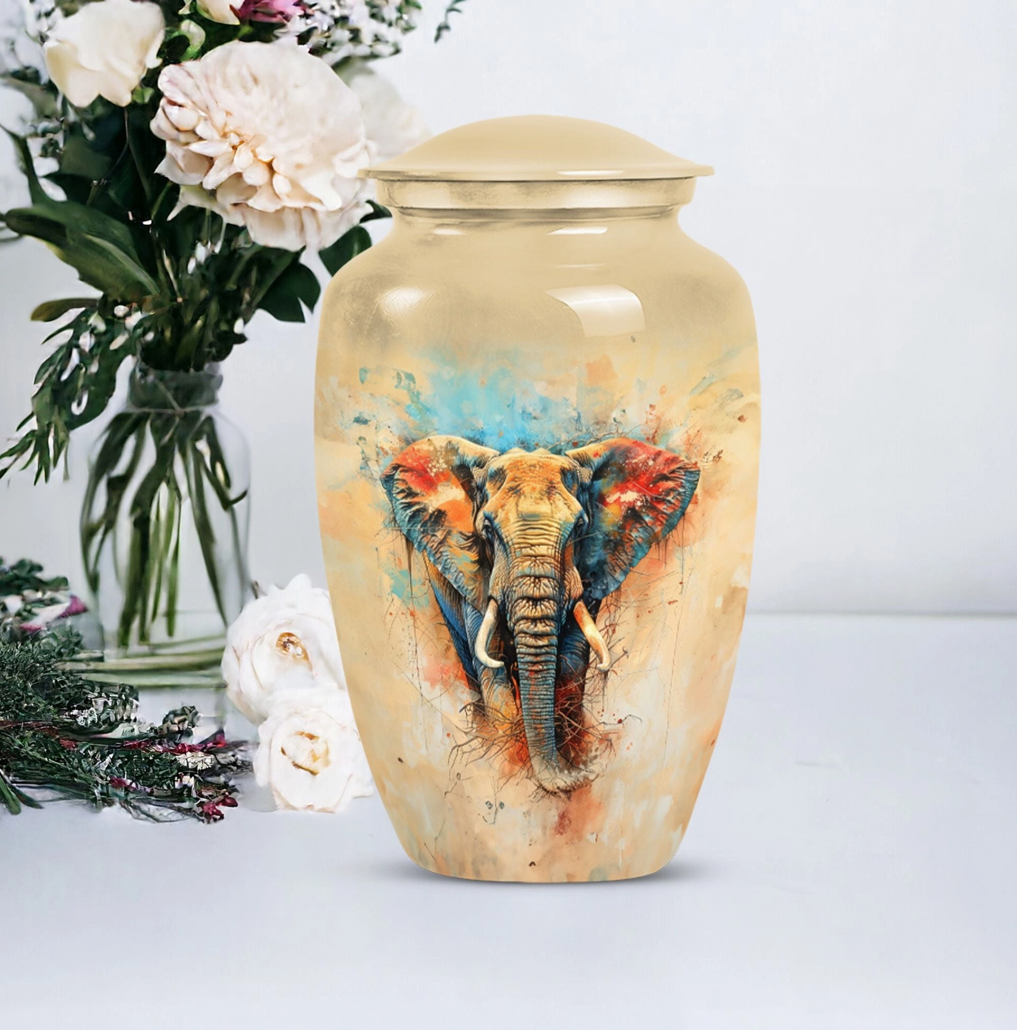 Elephant Memorial Urn - Dignified Honour for Deceased Loved Ones