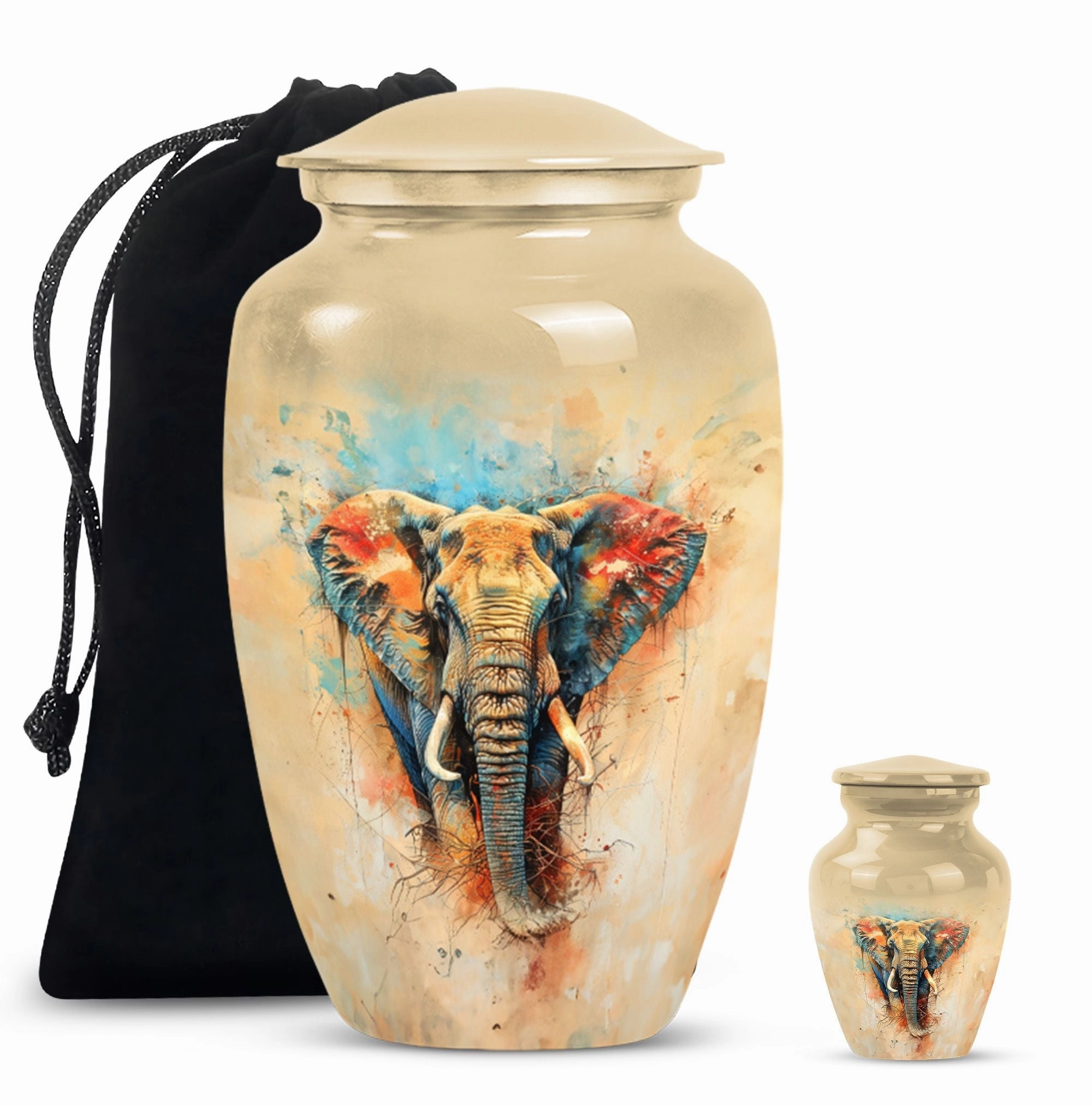Elephant Memorial Urn - Dignified Honour for Deceased Loved Ones