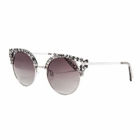 Elton John DUCKTAIL Adult Unisex Cat Eye Black Sunglass
