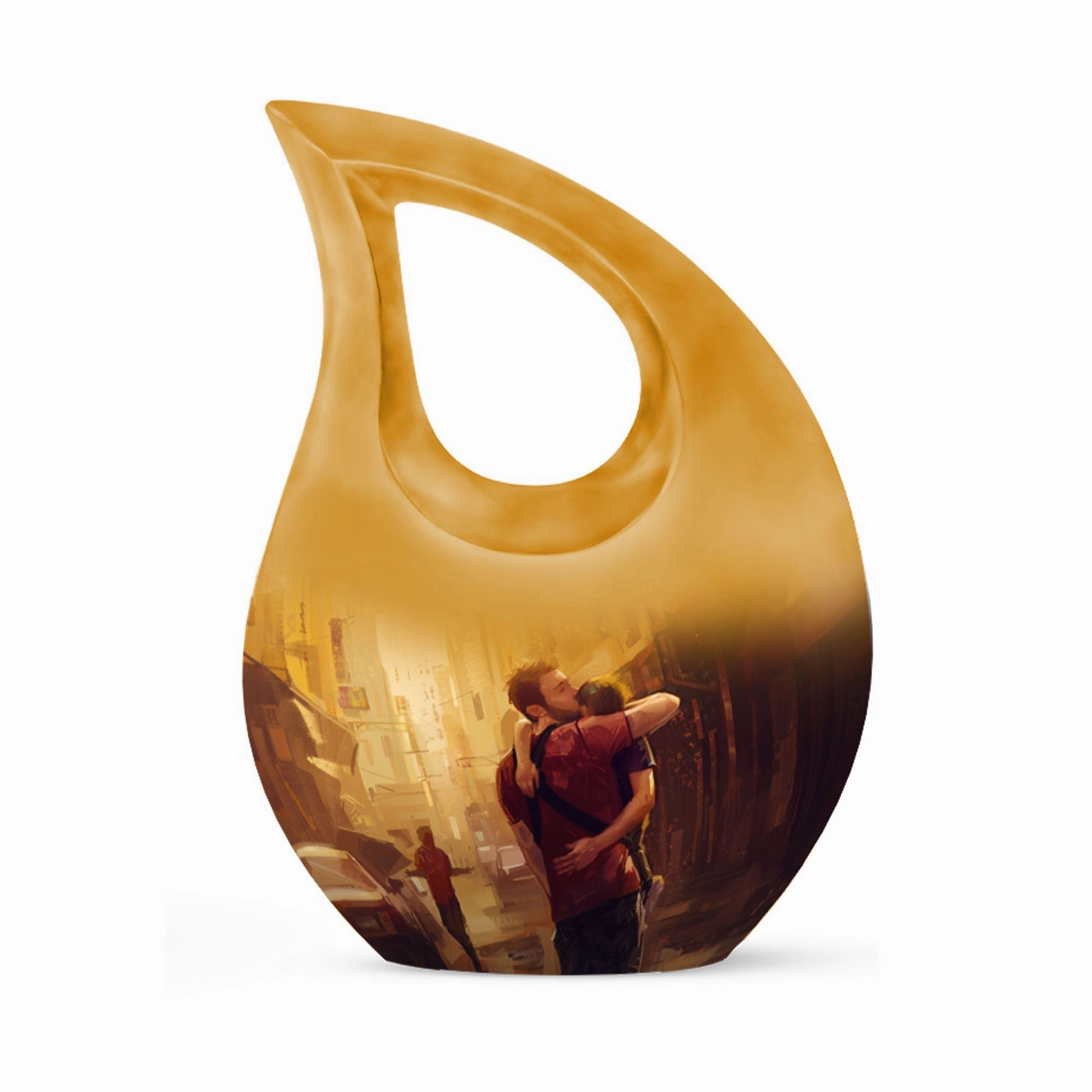 Father Urn,  – Adult Cremation Urn For Human Ashes Remans