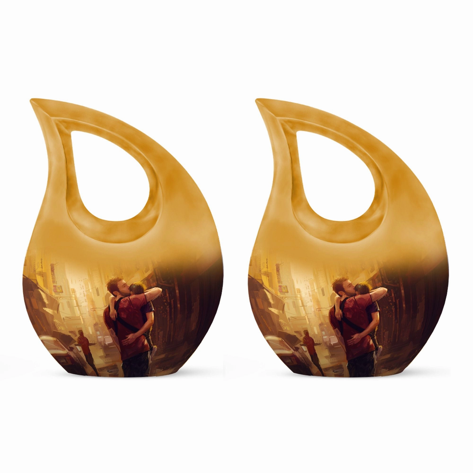 Father Urn,  – Adult Cremation Urn For Human Ashes Remans