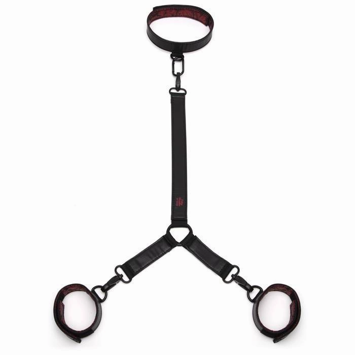 Fifty Shades of Grey - Sweet Anticipation Collar and Wrist Cuffs BDSM (Red)