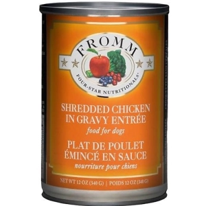 Fromm Four-Star Shredded Chicken Entree Canned Dog Food