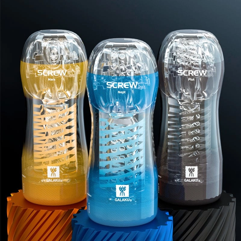 Galaku - Screw Suction Onacup Stroker Masturbator Cup