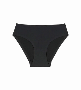 Girl's black Dim Invisible panties