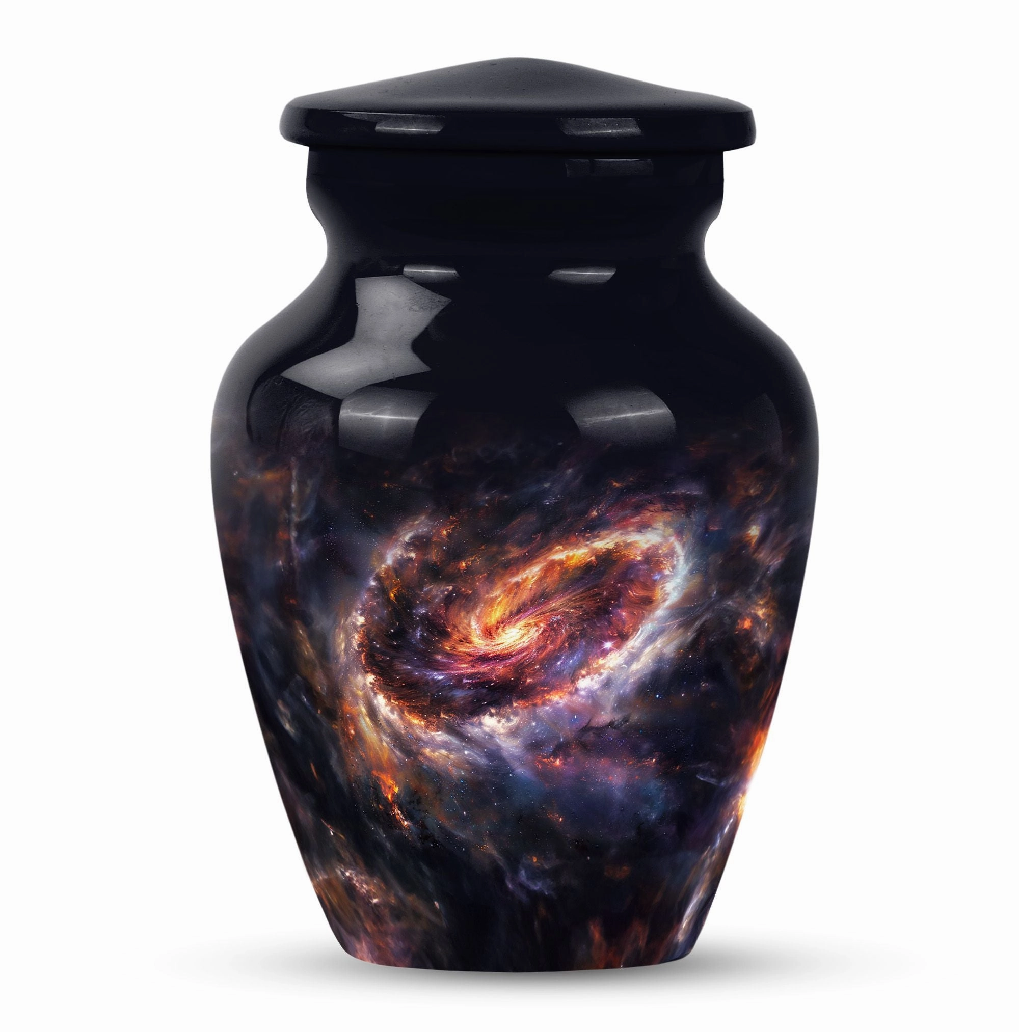 Glaaxy Memorial : Adult Female Purple Meadow Memorial Urn