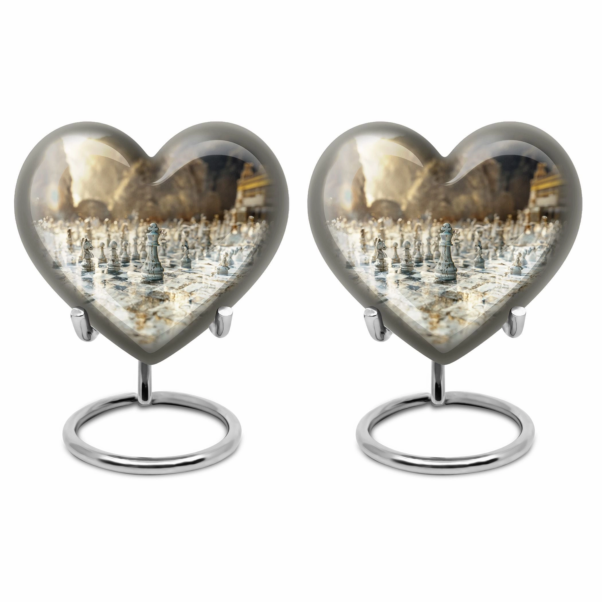 Graceful Chess Cremation Urn A Reverent Tribute