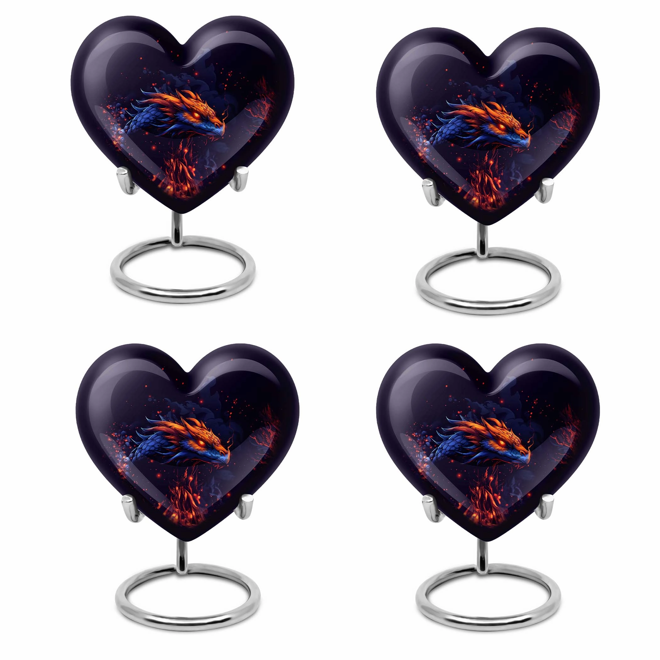 Heartfelt Embrace: Adult Dragon Urn for Cremation Ashes