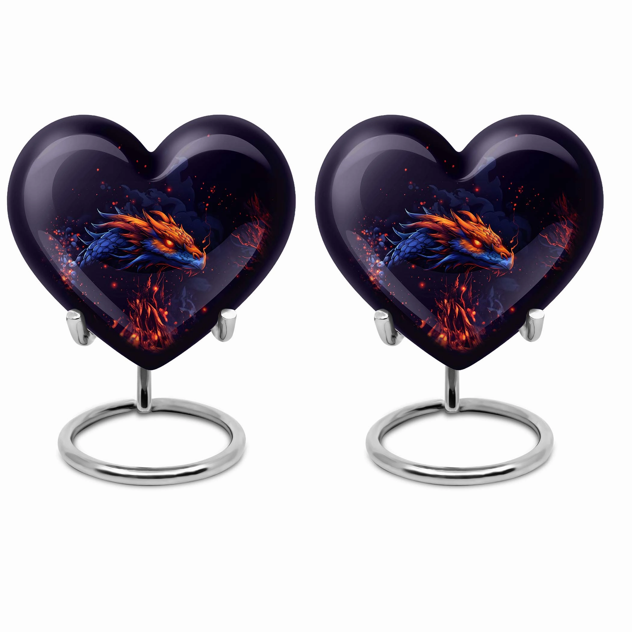 Heartfelt Embrace: Adult Dragon Urn for Cremation Ashes