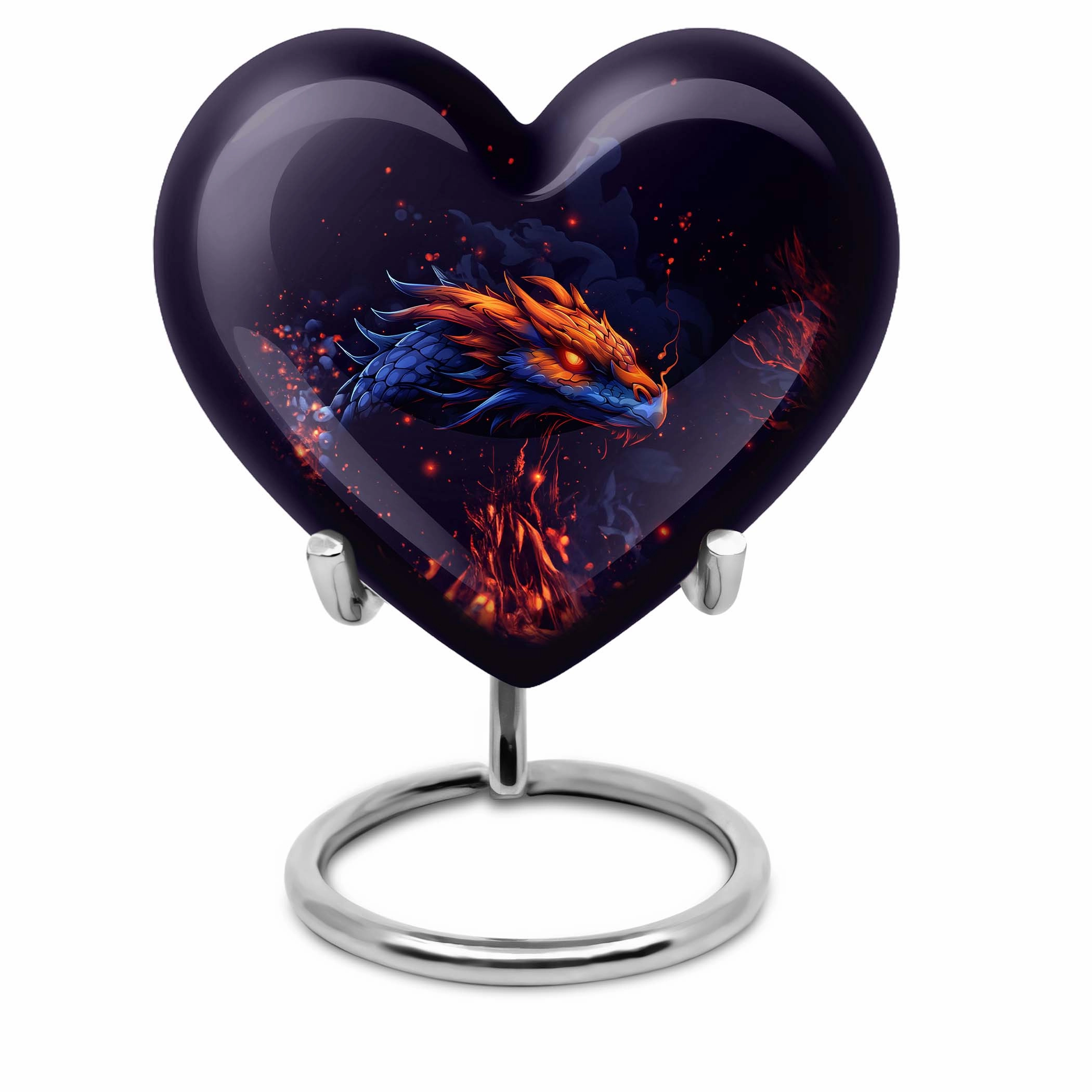 Heartfelt Embrace: Adult Dragon Urn for Cremation Ashes