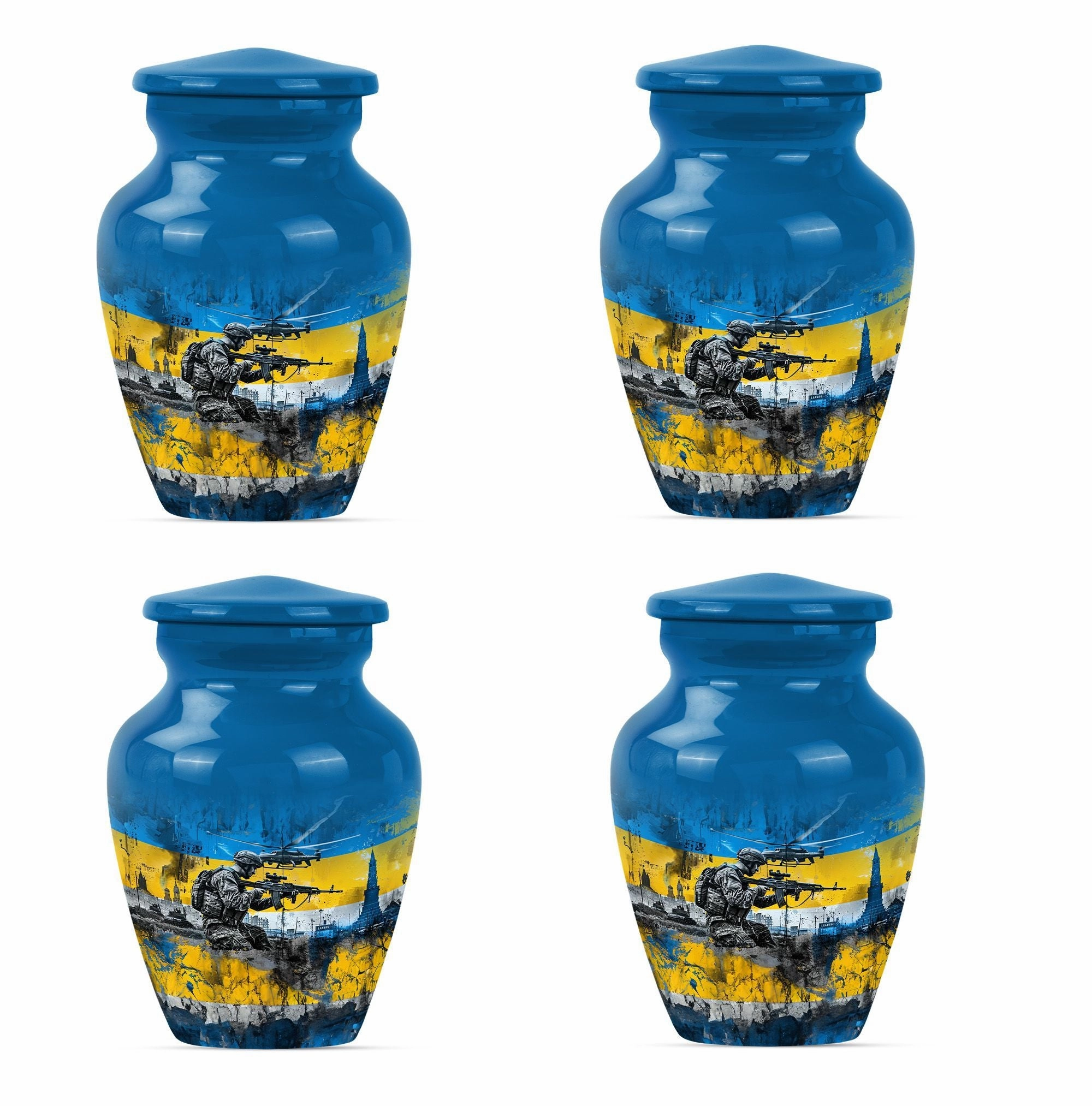 Honoring Passage: Elegant Military Urn and Cremation Solution