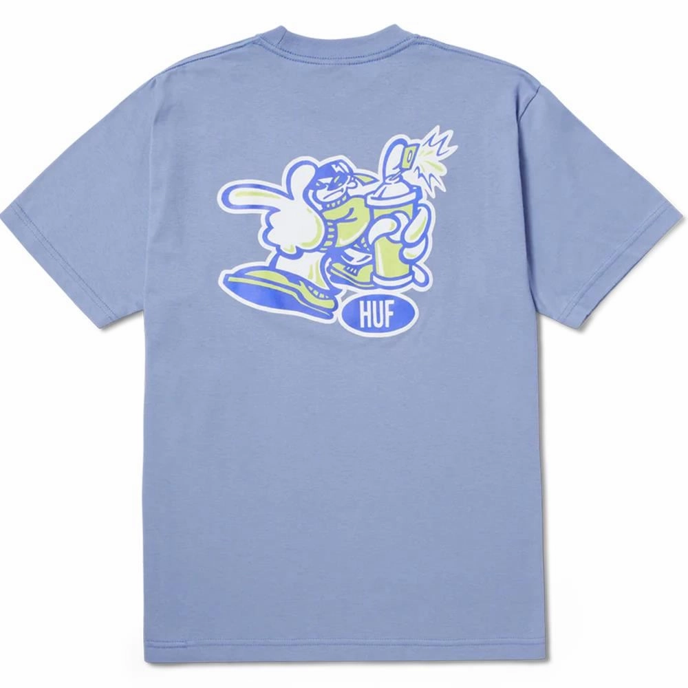 HUF Burner T-Shirt - Vintage Violet