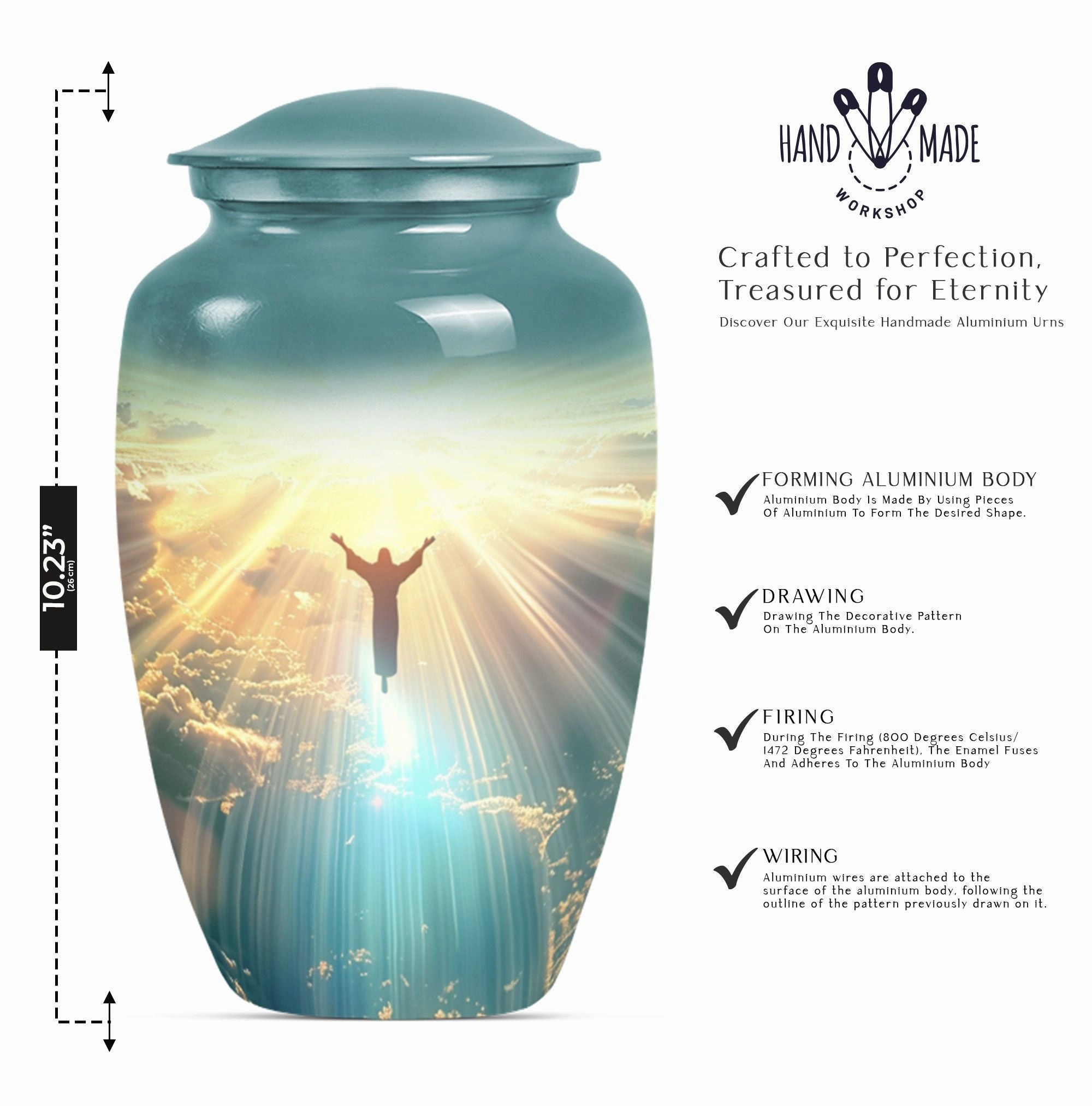 Jesus Urn: A Sacred Vessel for Cremation Ashes