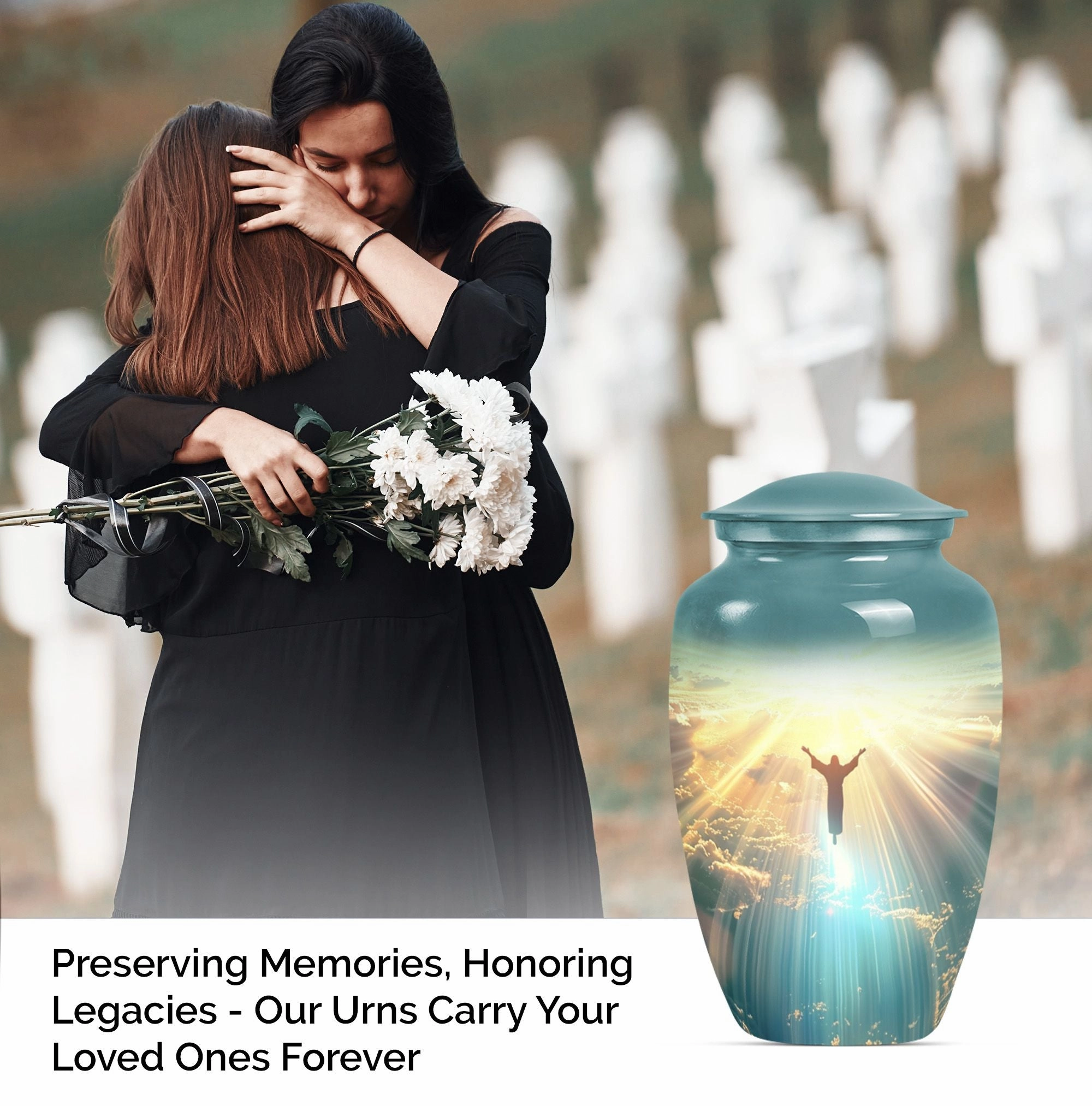 Jesus Urn: A Sacred Vessel for Cremation Ashes