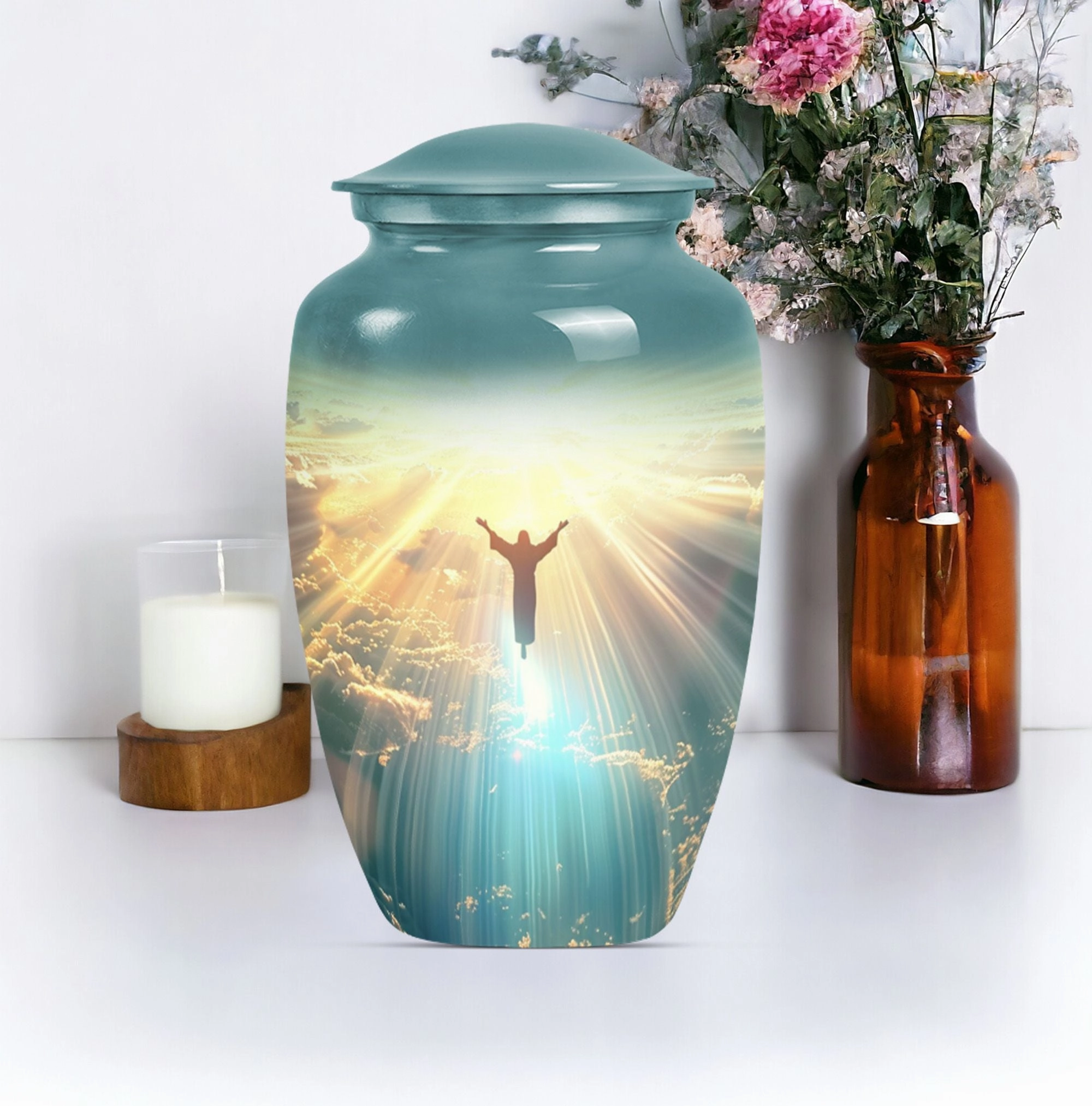 Jesus Urn: A Sacred Vessel for Cremation Ashes