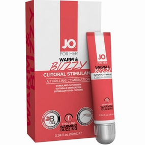 JO Warm & Buzzy Clitoral Stimulant - 10ml