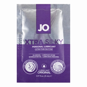 JO Xtra Silky Ultra-Thin Silicone Lubricant 5ml Sachet