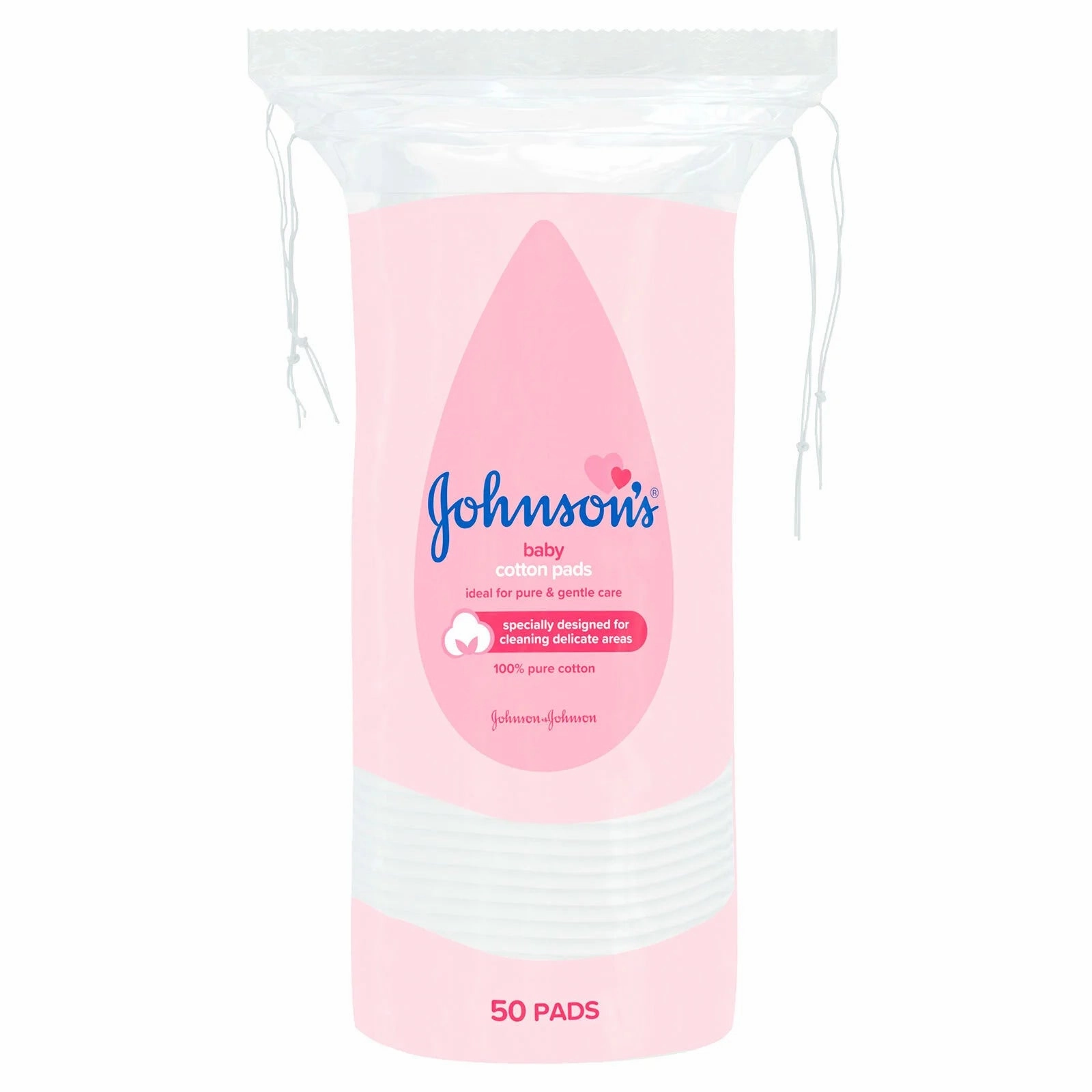 Johnson's Baby Cotton Pads 50 pads