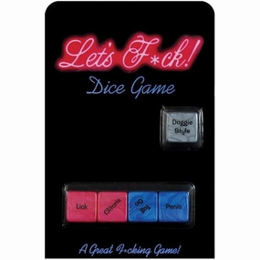 Kheper Games - Let's F*ck Dice Game (Multi Colour)