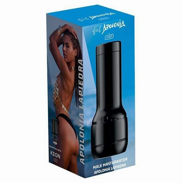 Kiiroo - FeelStars Collection Apolonia Lapiedra Masturbator Stroker (Black)