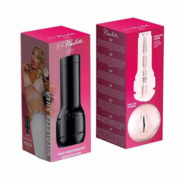 Kiiroo - Stars Collection Strokers Feel Nicolette Shea Masturbator (Black)