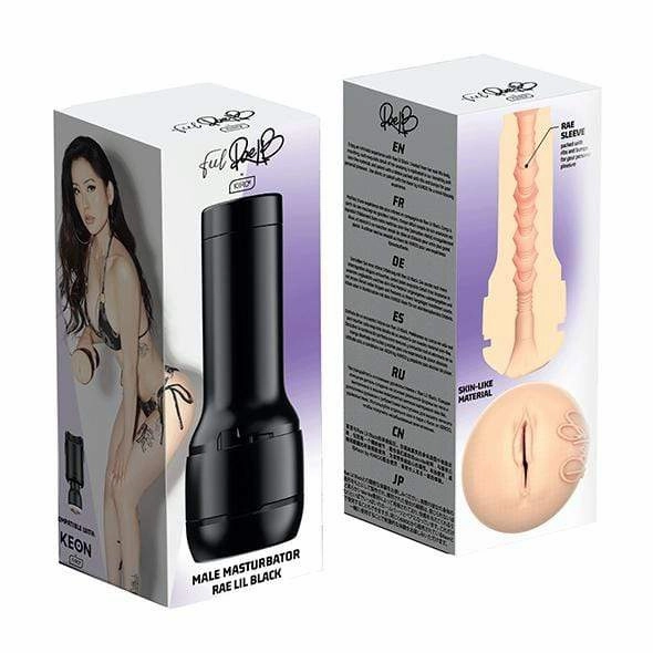 Kiiroo - Stars Collection Strokers Feel Raw Lil Black Masturbator (Black)