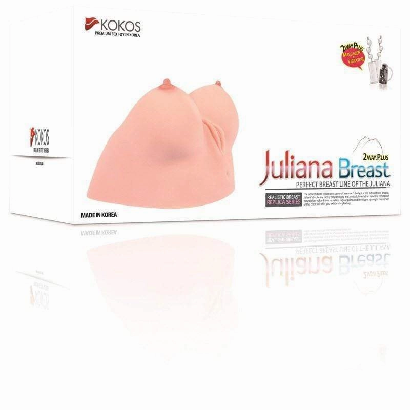 Kokos - Juliana Breast with Vibration Meiki (Beige)