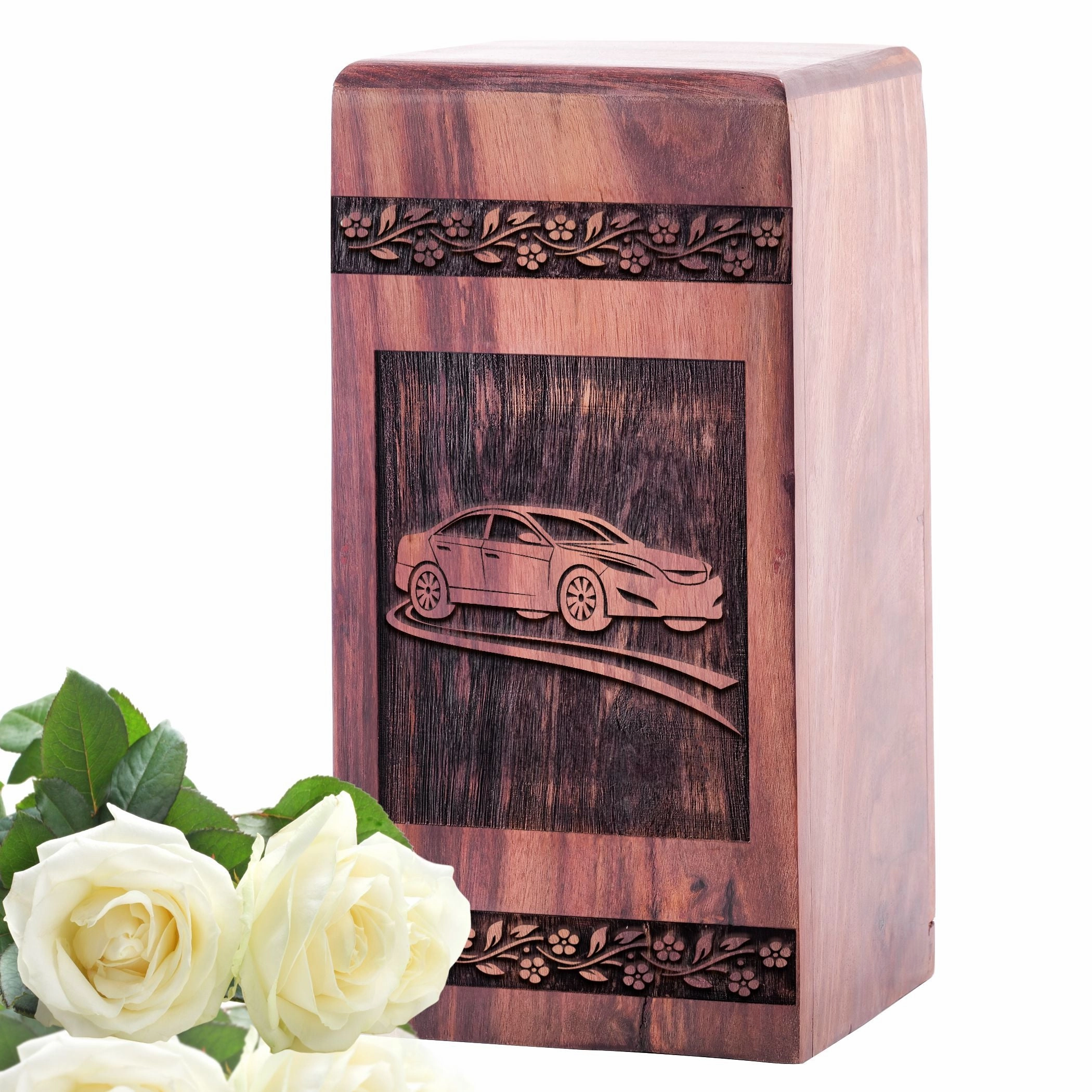 Large Wooden Urns For Adult Ashes: A Vase For Loved Ones Remembrance