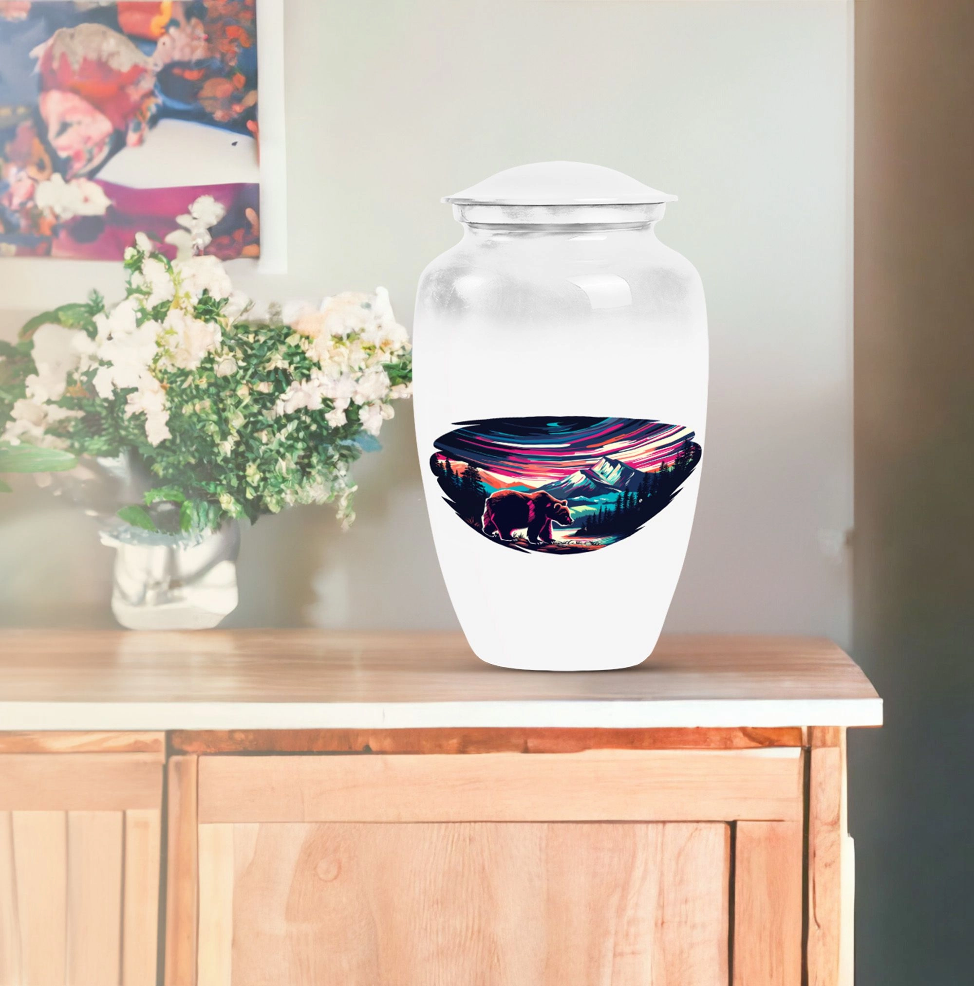 Lasting Sentiment Bear Urn - An Eternal Remembrance Memorial