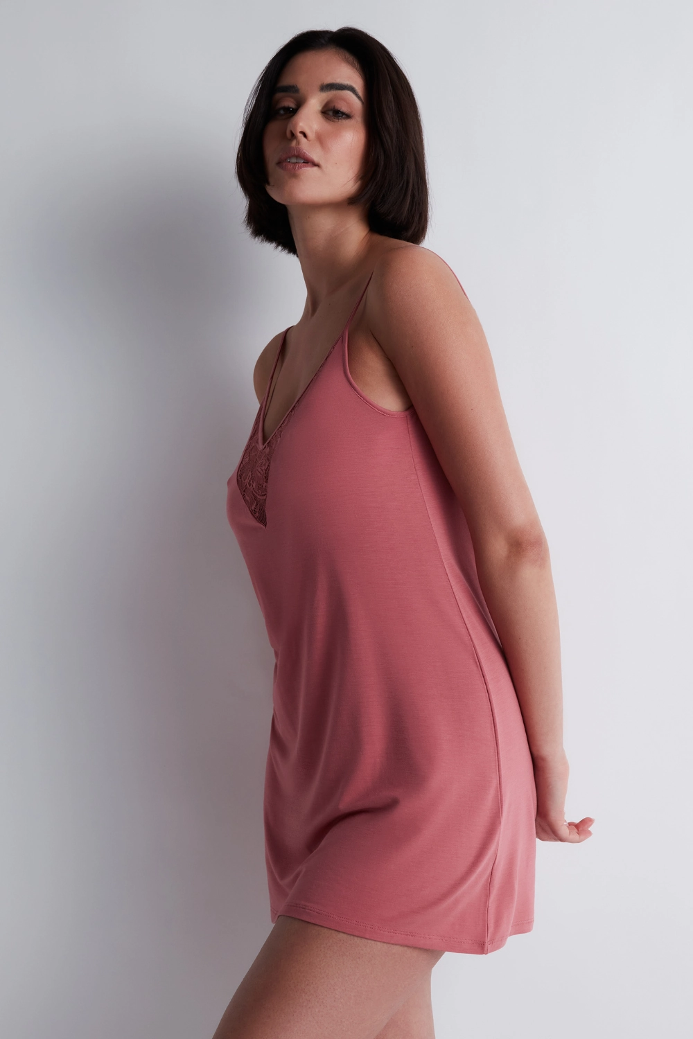 Lazy Days Nightie Rosewood