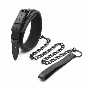 Leather BDSM Collar for Submissives