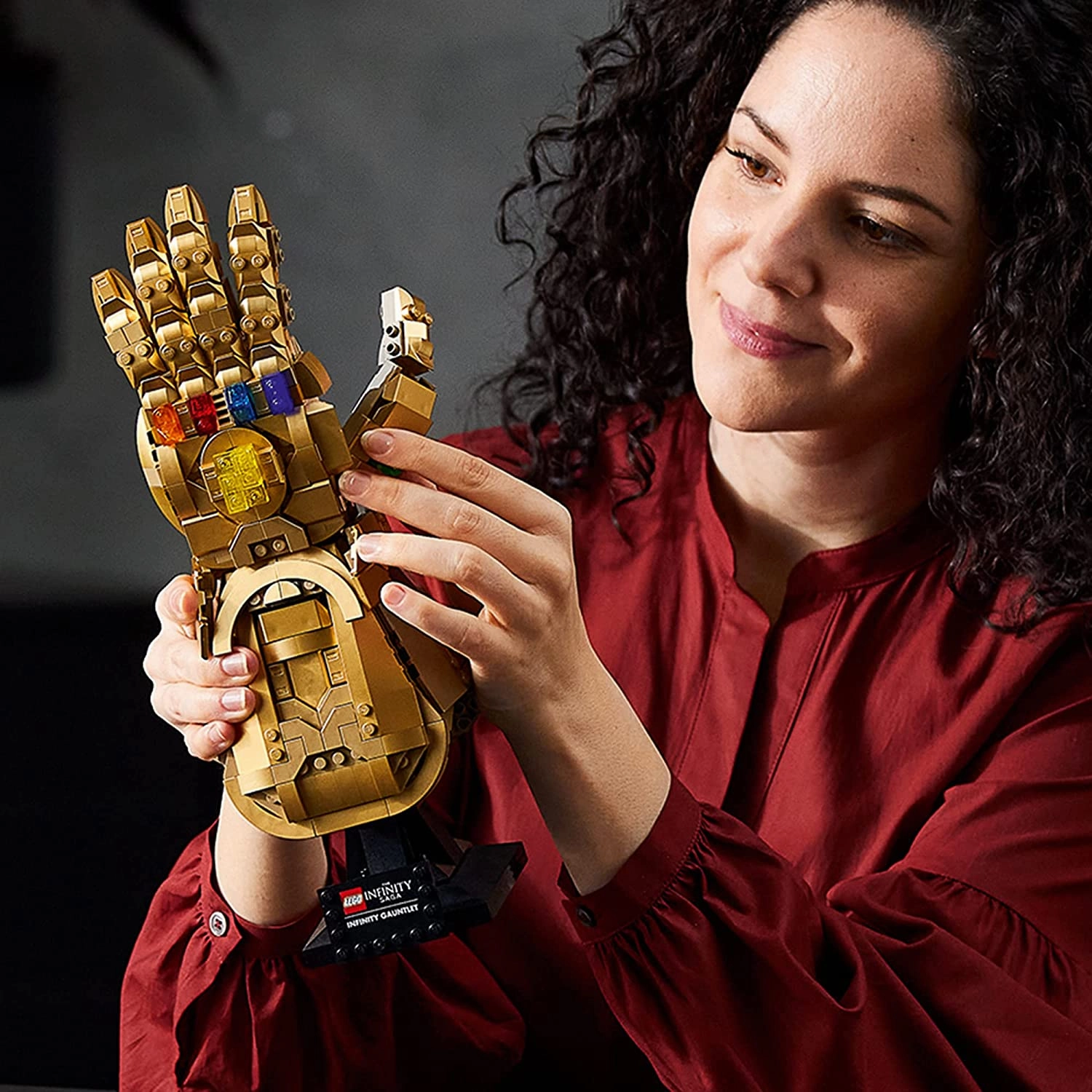 LEGO 76191 Marvel Infinity Gauntlet Collectible Building Kit, Multicolor