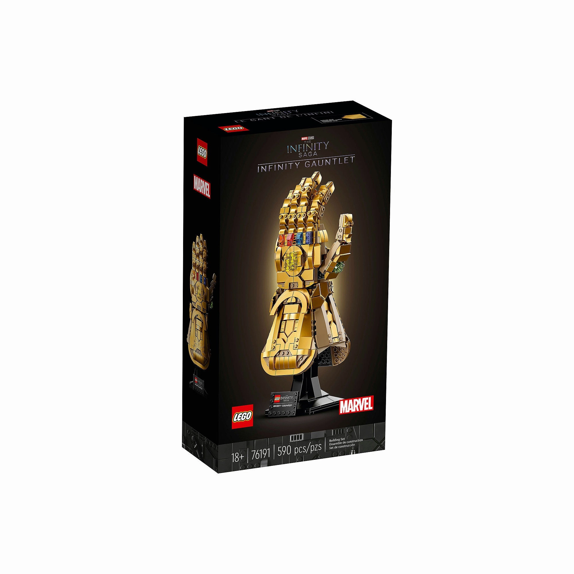 LEGO 76191 Marvel Infinity Gauntlet Collectible Building Kit, Multicolor