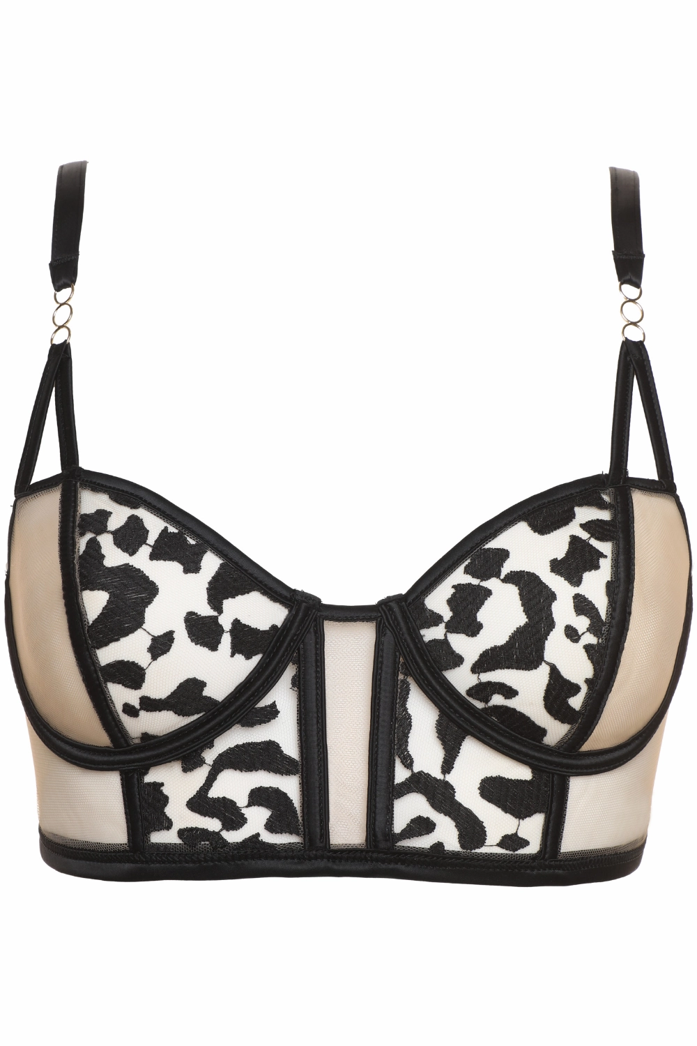 Les Nuits Folles Bustier in Black