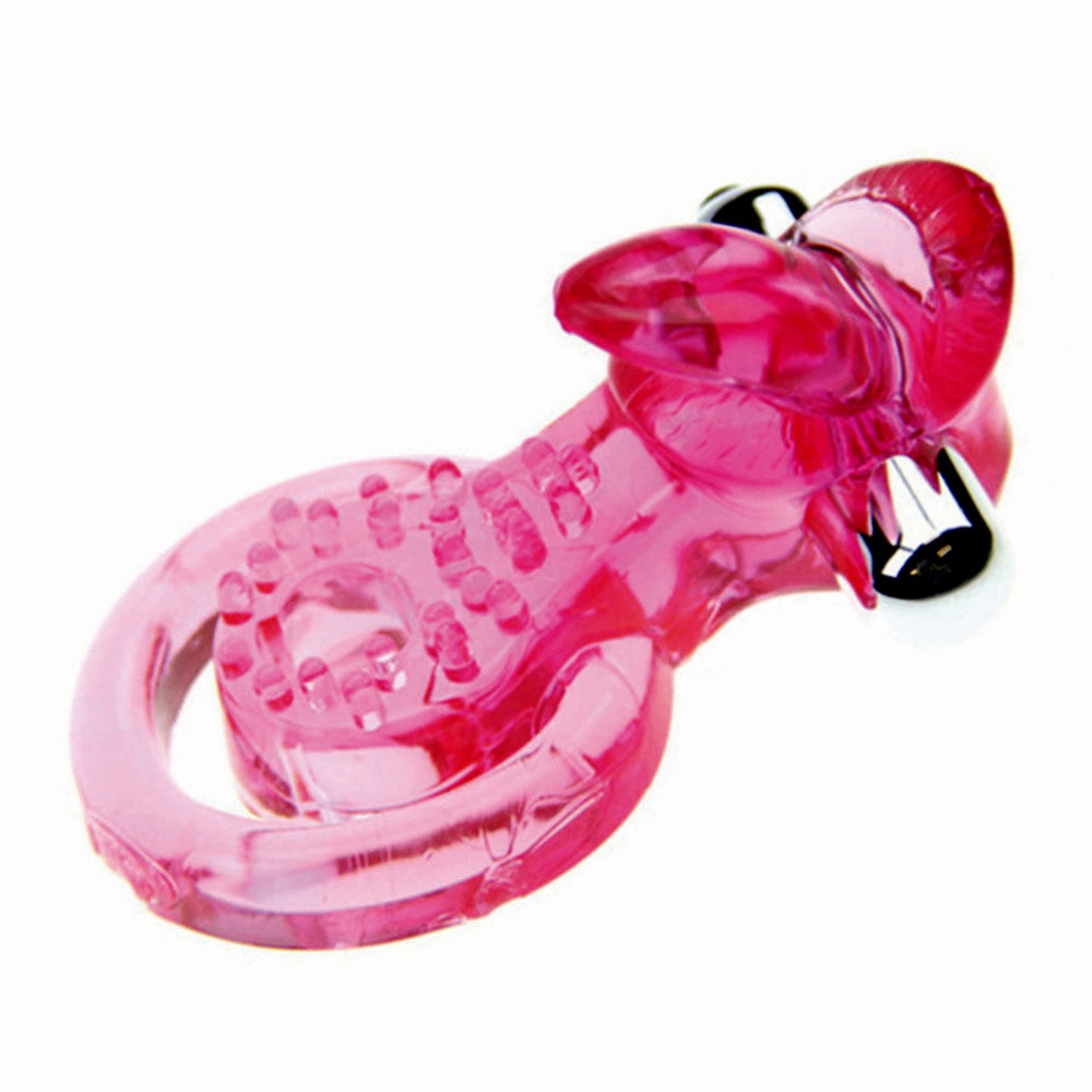 Leto Platypus Vibrating Clitoral Licking Cock & Ball Ring