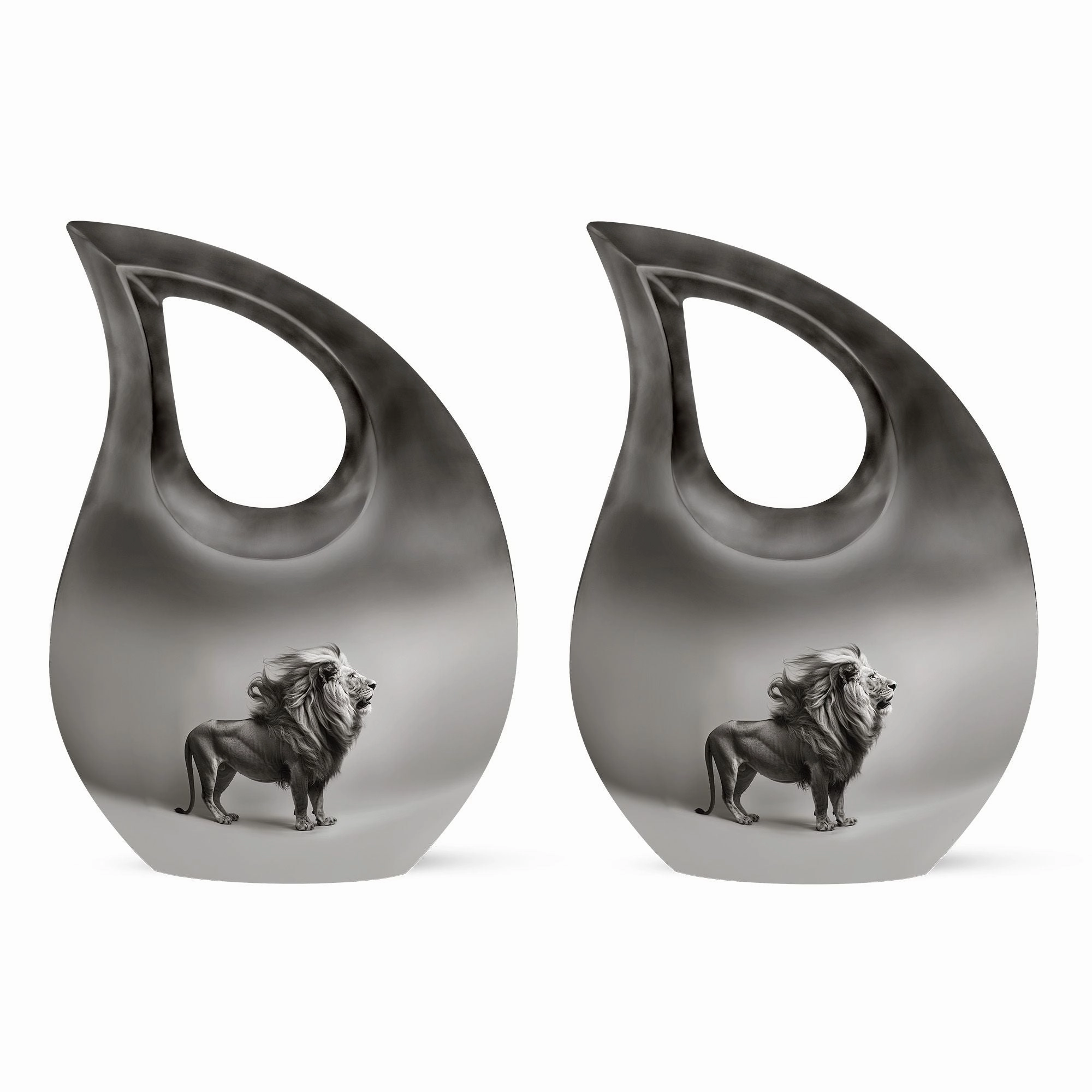 Lion Urn  -  Memorial Urn for Adult Human Ashes