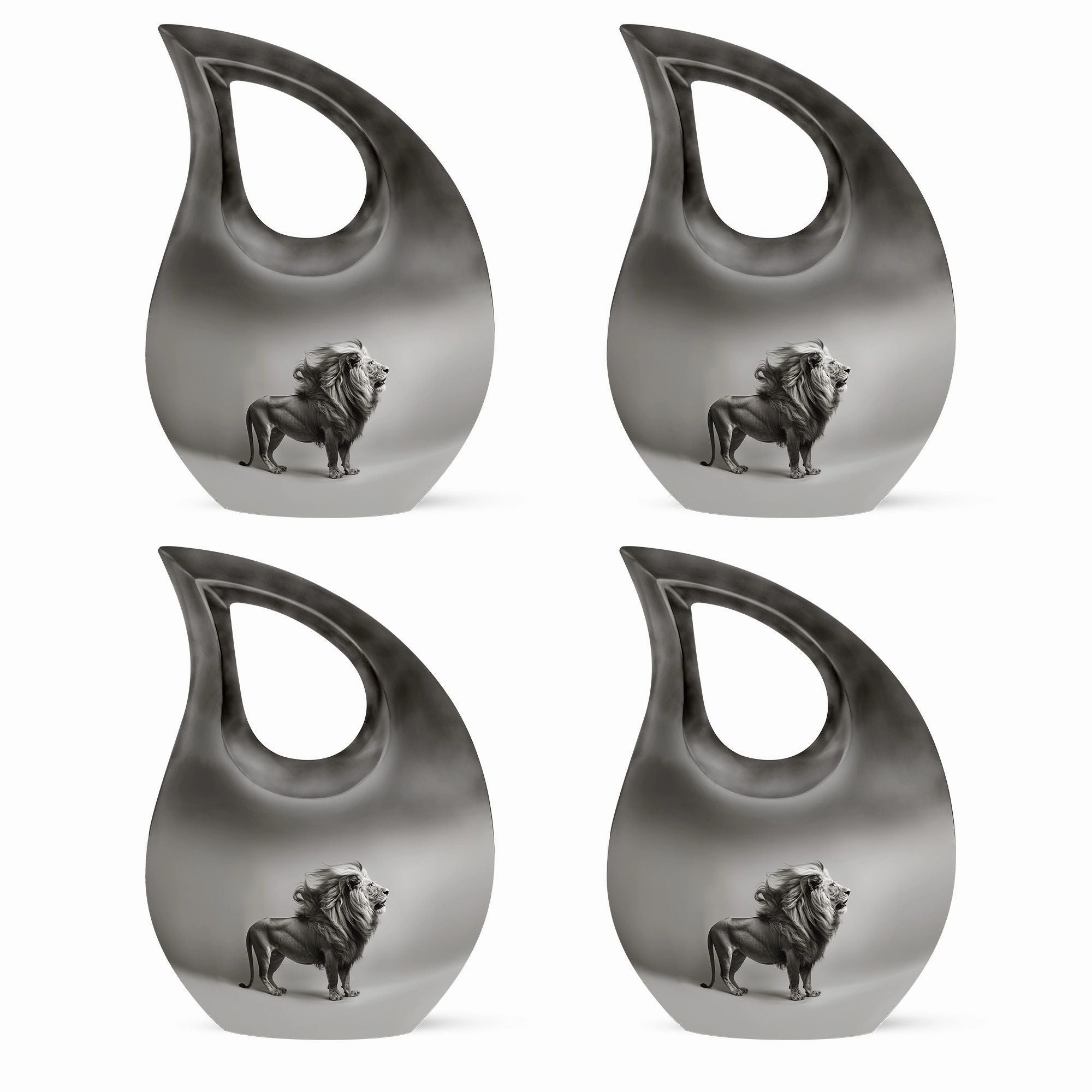 Lion Urn  -  Memorial Urn for Adult Human Ashes