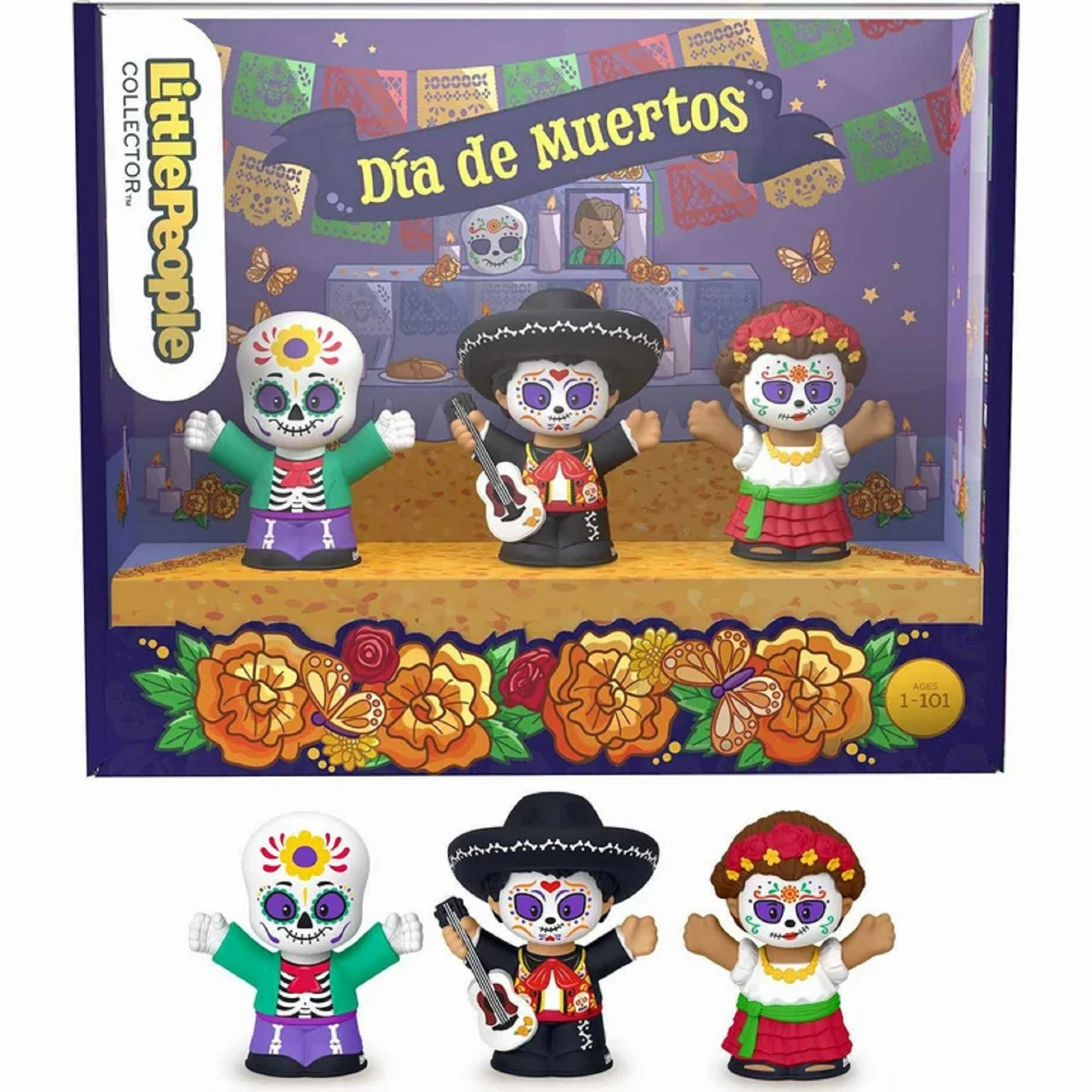 Little People HMC00 Collector Dia de Muertos Special Edition Set
