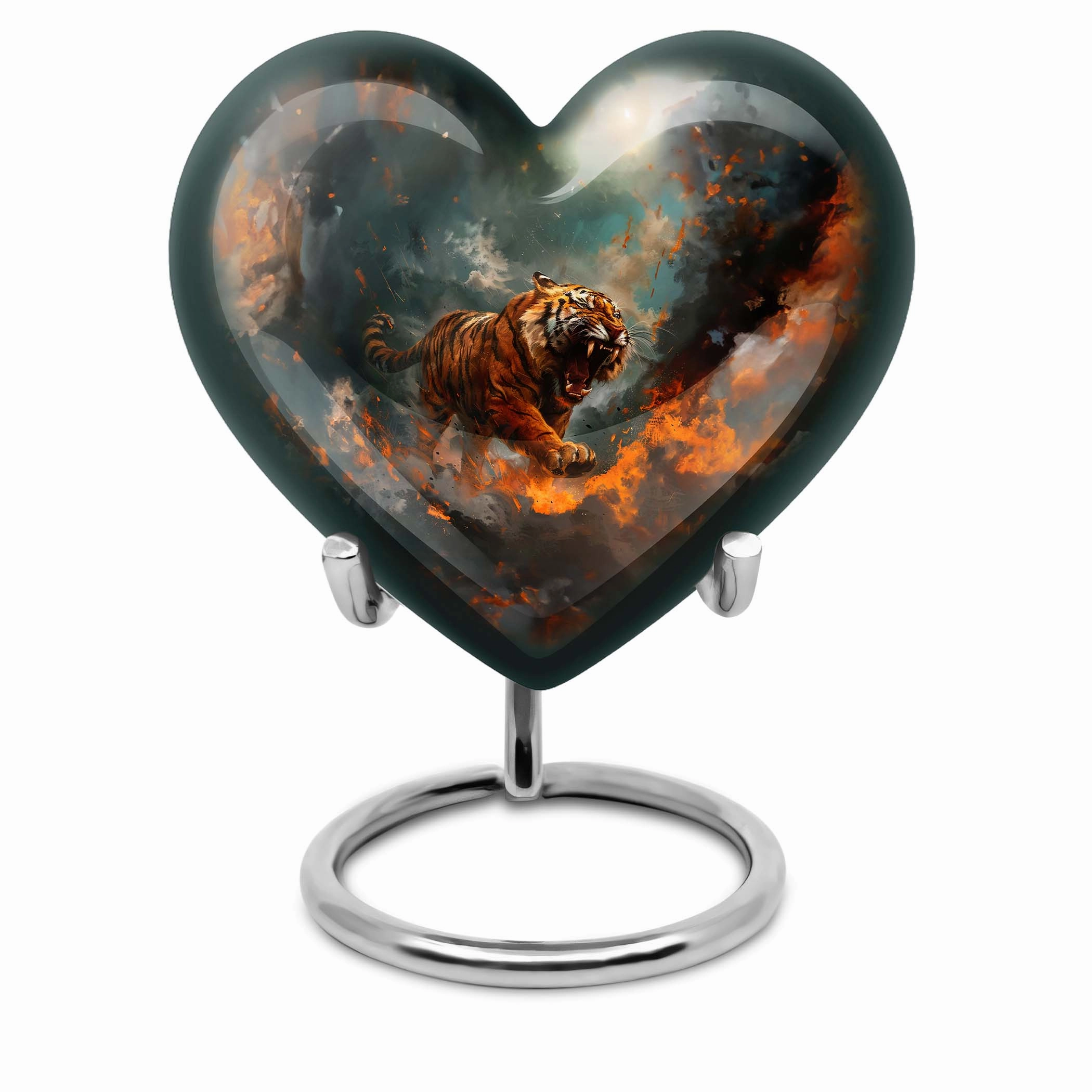 Majesty Tiger Cremation Urn - Lasting Tribute for Adult Male